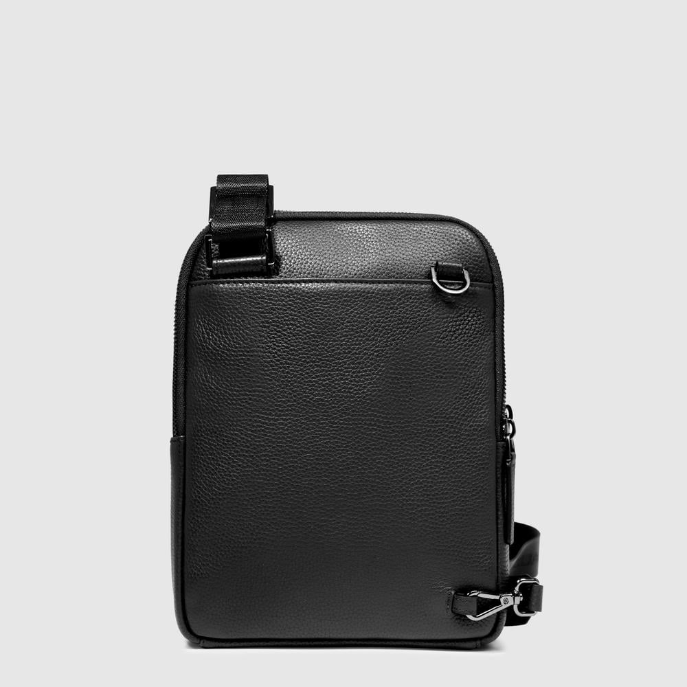 Men's crossbody bag for iPad® mini PIQUADRO Black