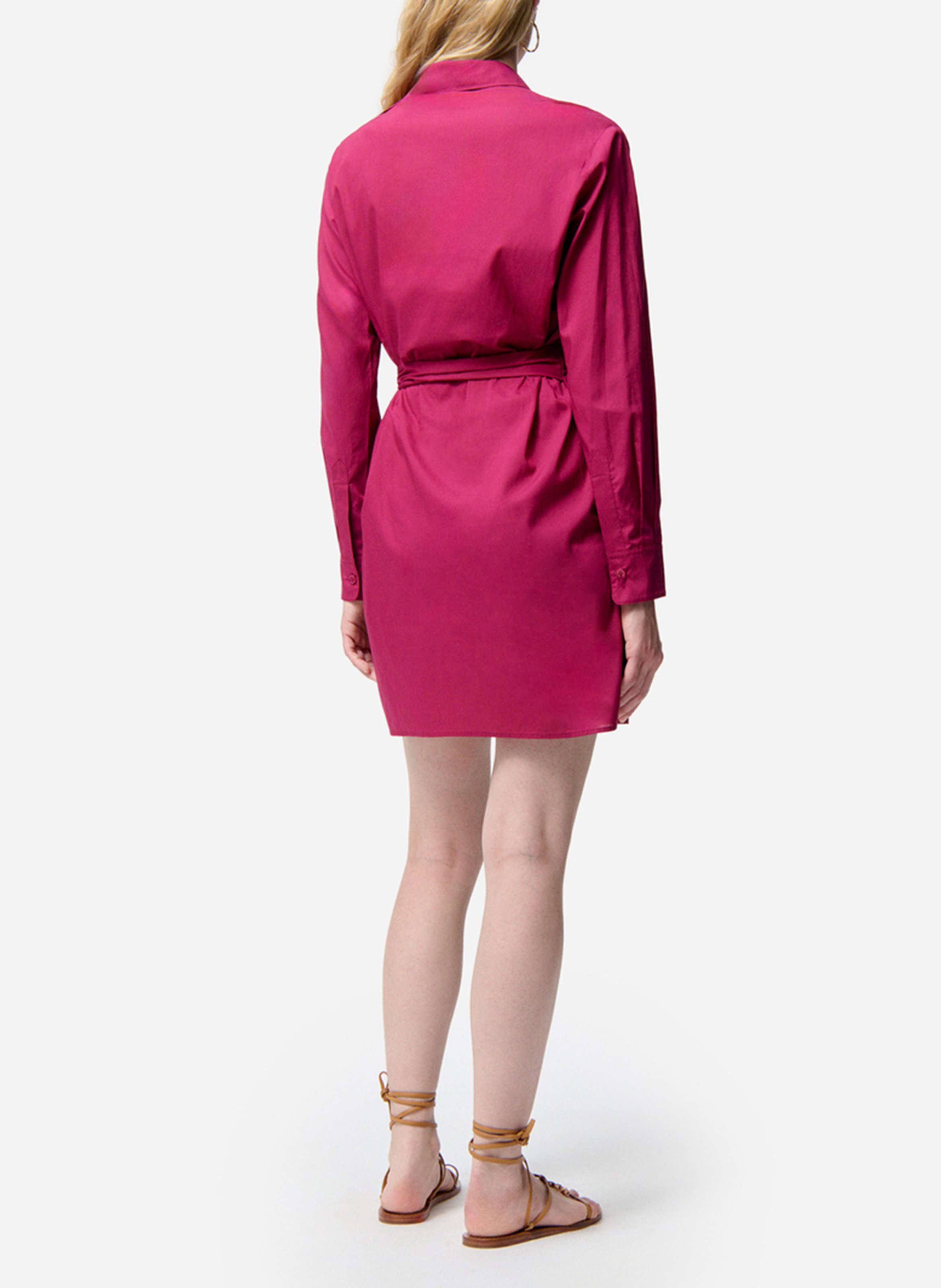 Robe courte col classique  VANESSA BRUNO Rose