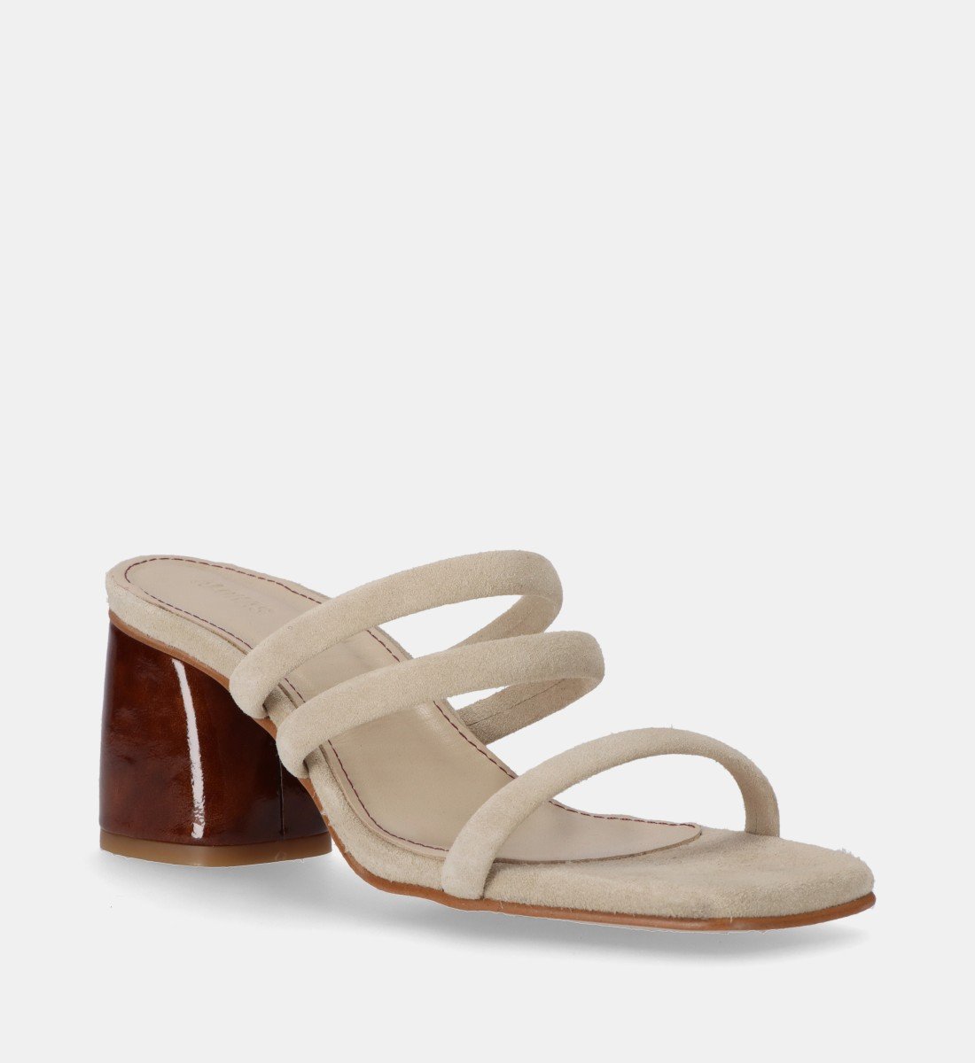 Sandales en cuir ALOHAS Beige