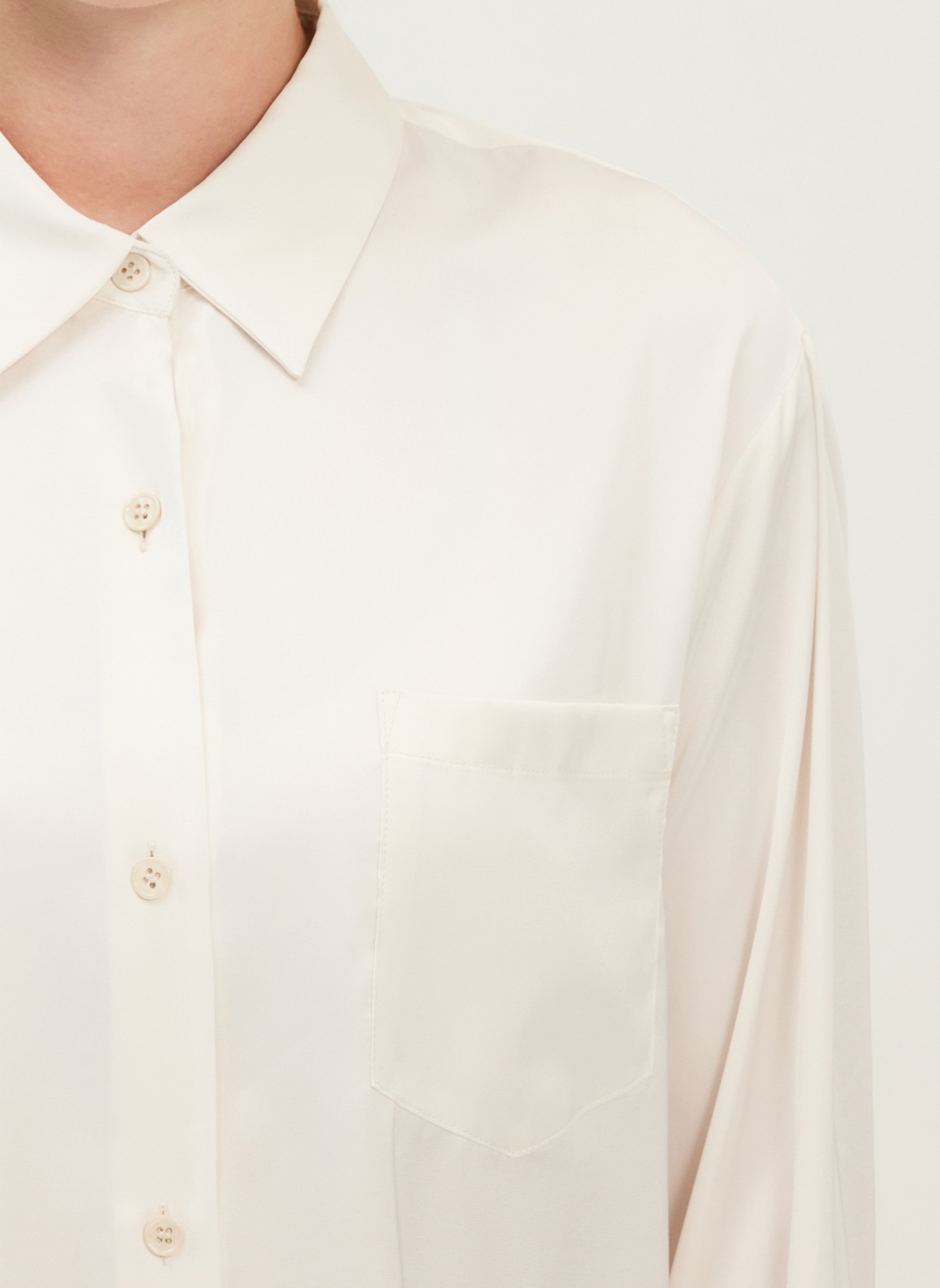 Shirt with classic collar - PABLO Beige