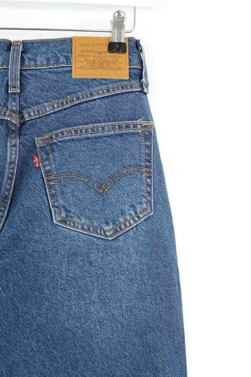 Slim-fit stretch cotton jeans with regular waist LEVI'S - Seconde main Blue