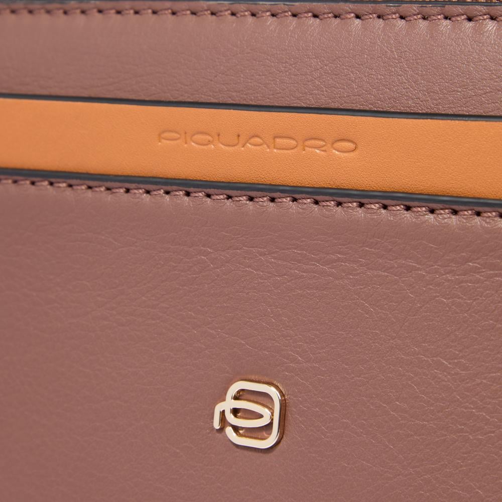 Women's leather clutch for iPad® PIQUADRO Brown