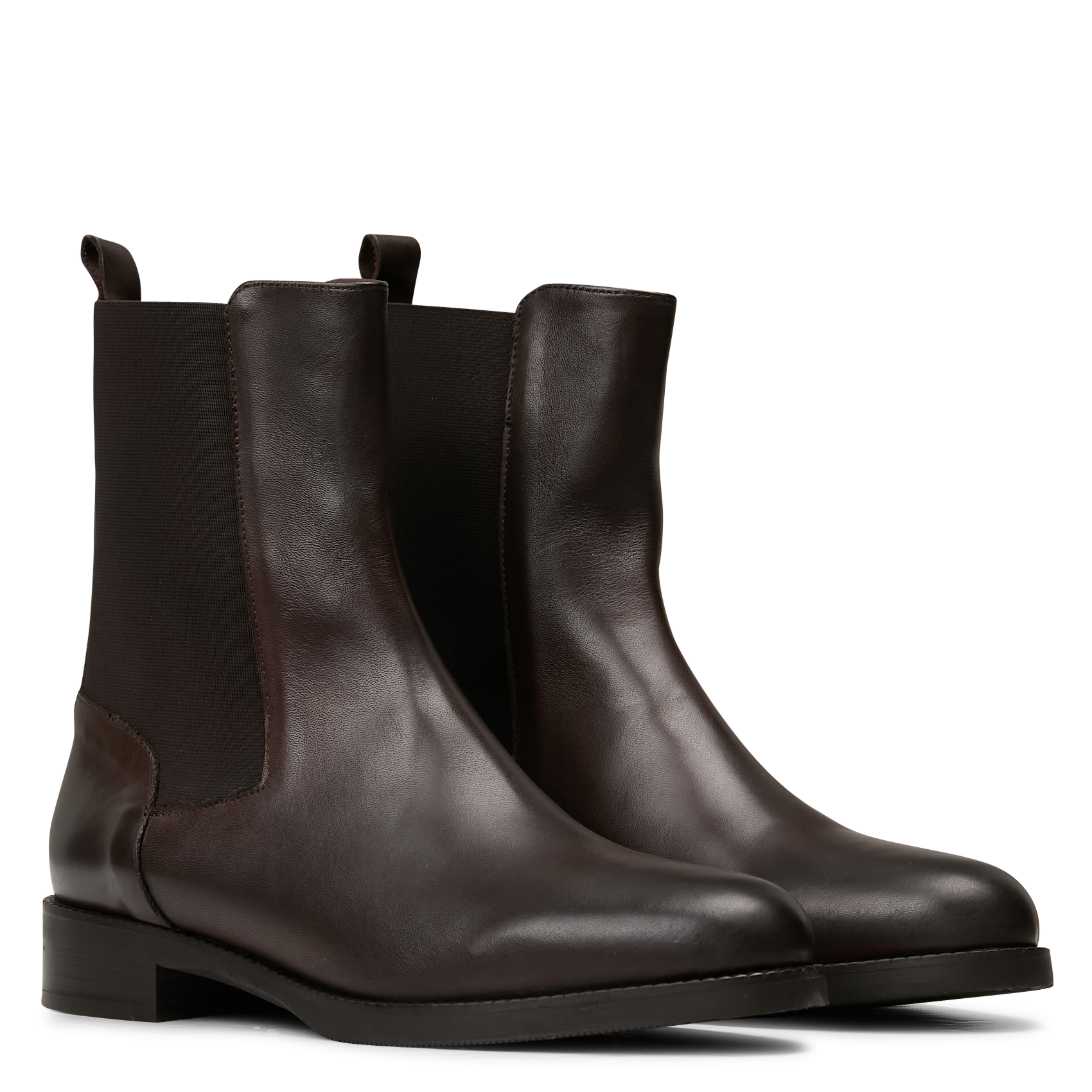 Bianca leather ankle boots MELLOW YELLOW Brown