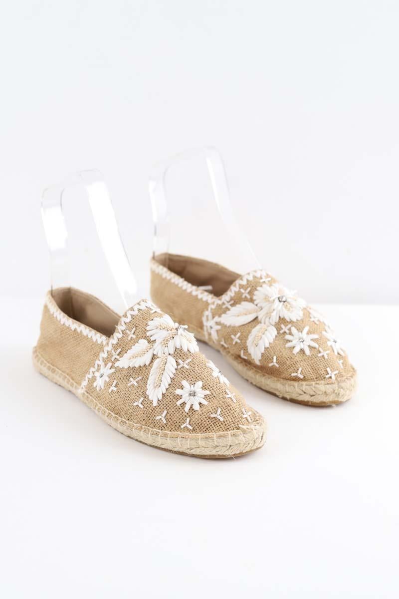 Espadrilles ANTIK BATIK - Seconde Main Beige