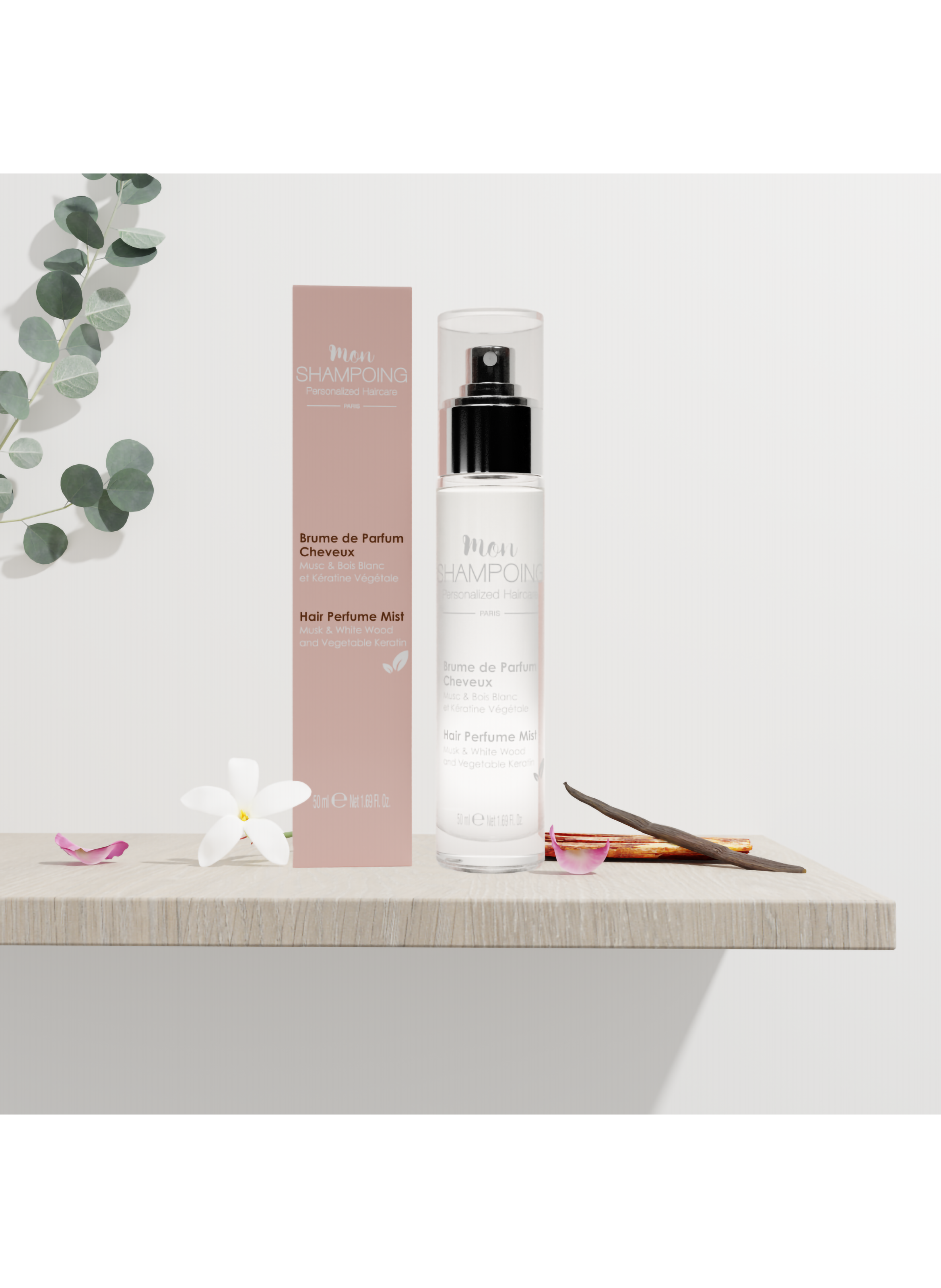 Mist of Perfume Musk & White Wood MON SHAMPOING No color