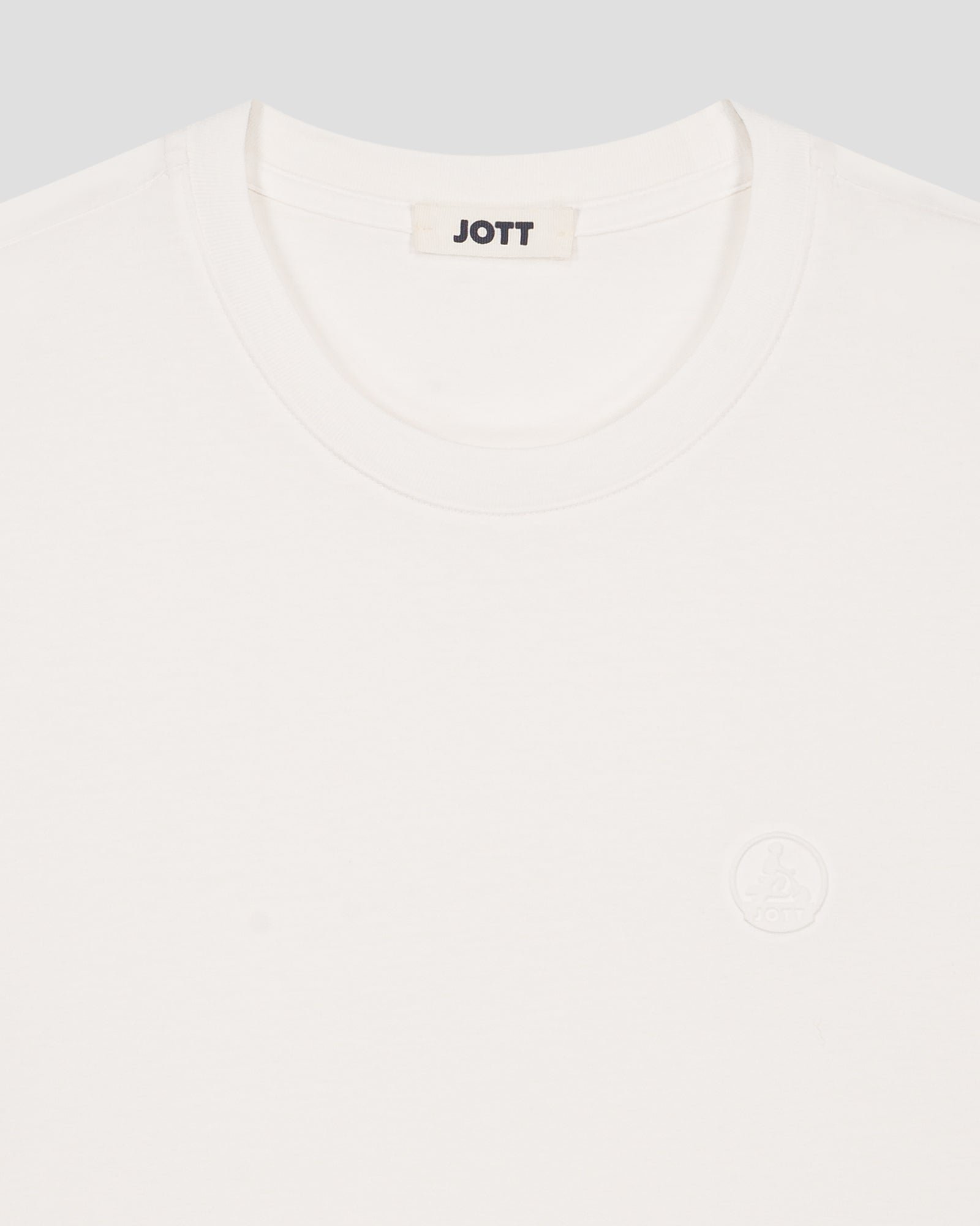 Men's round neck cotton Pedro t-shirt JOTT White
