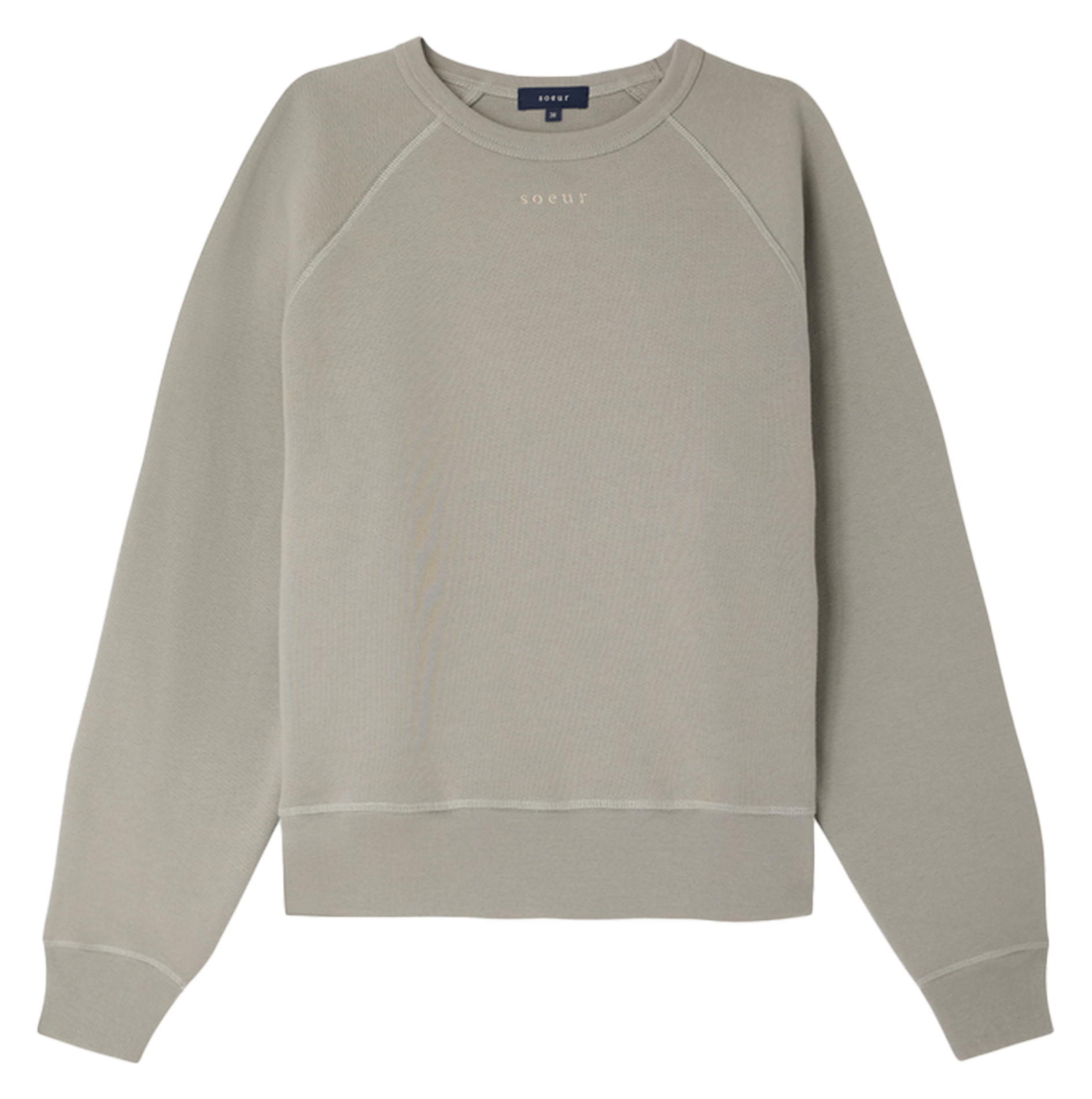 Sweat droit en coton bio SOEUR