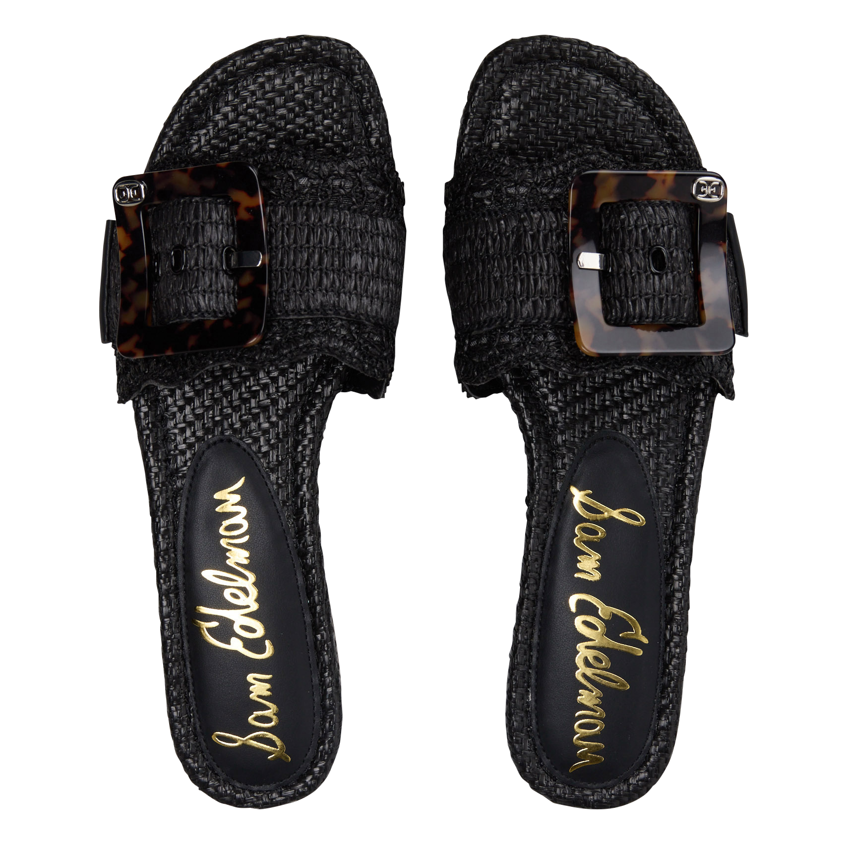 Platte sandalen SAM EDELMAN Zwart