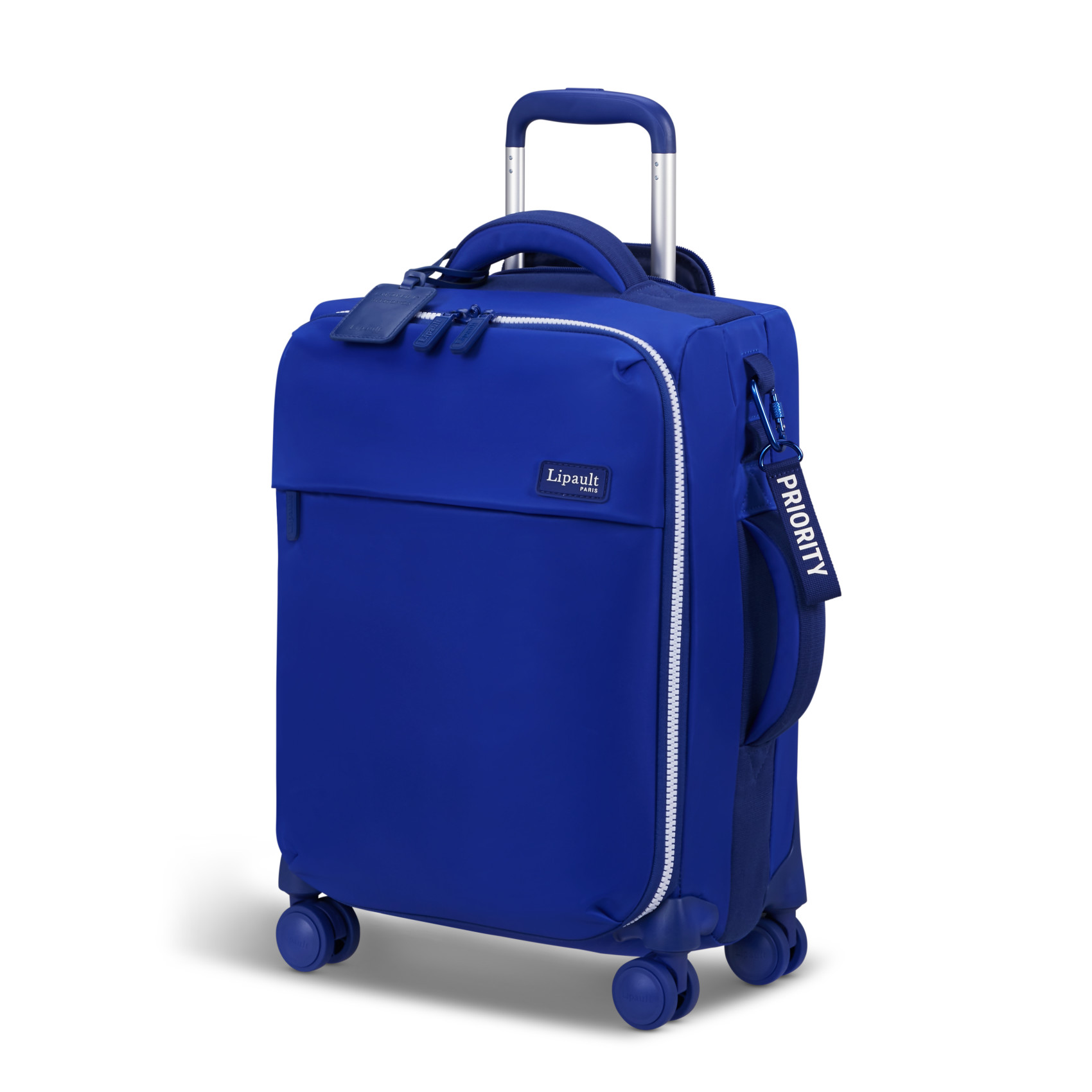Plume valise 4 roues taille s LIPAULT Bleu