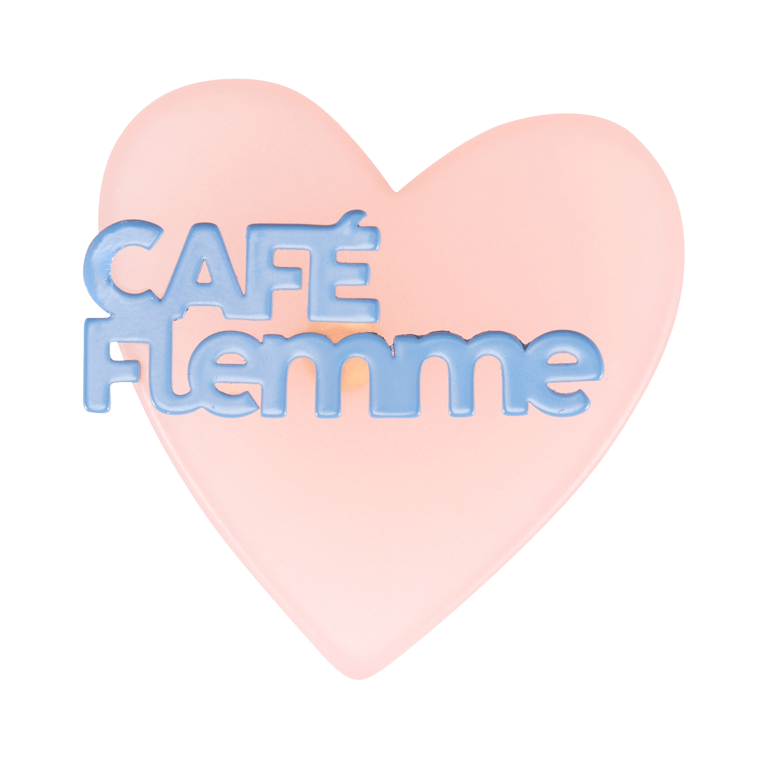 Harz- und Messingbrosche DES PETITS HAUTS Golden