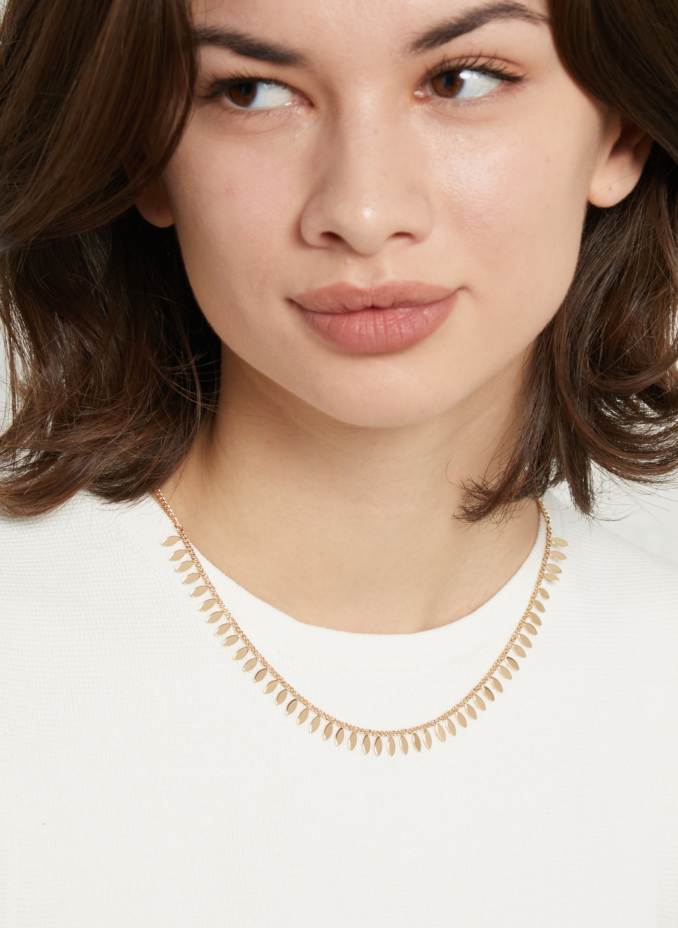 Necklace AU PRINTEMPS PARIS Golden