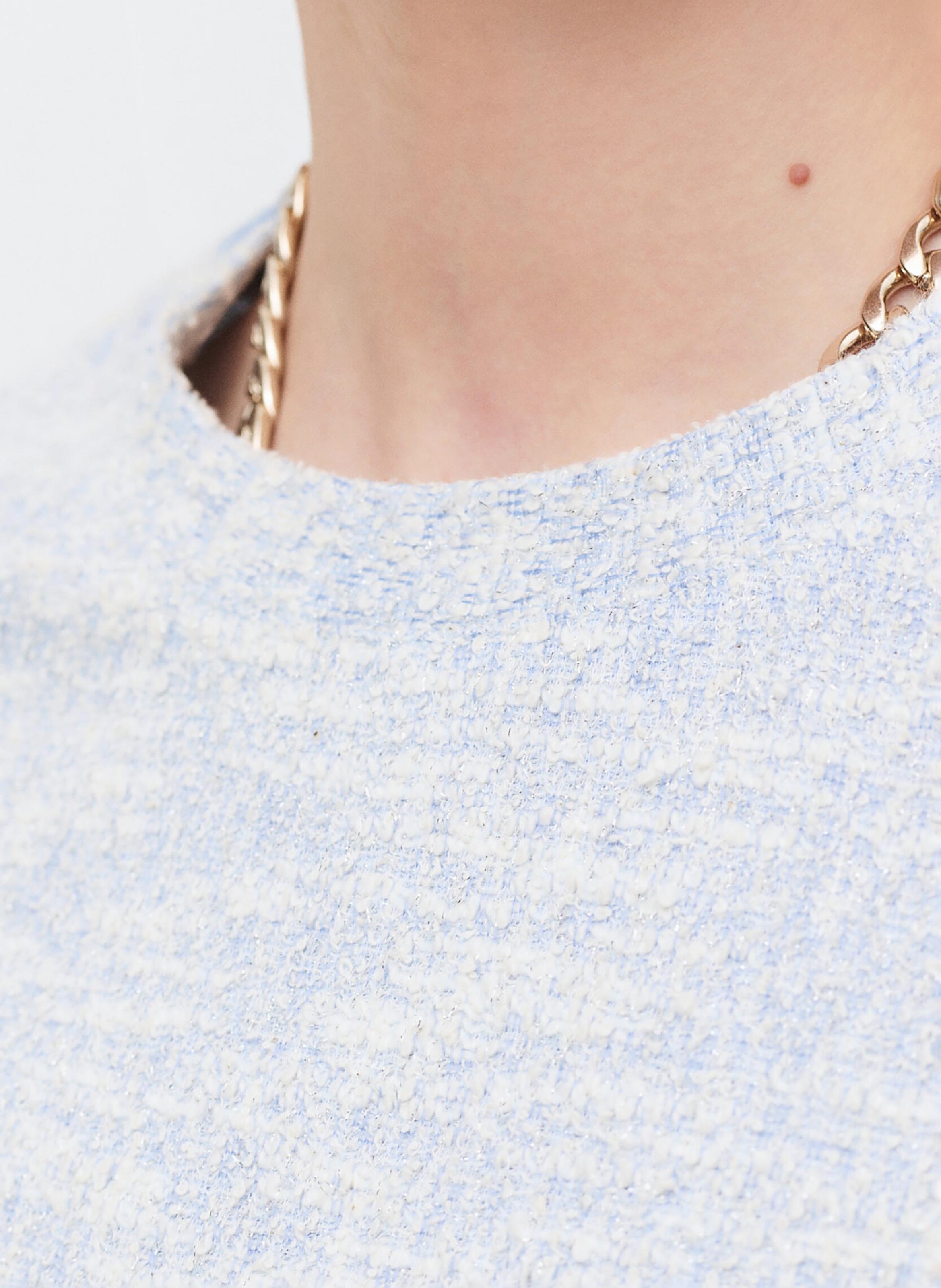 Camiseta con cuello redondo CAROLL Azul