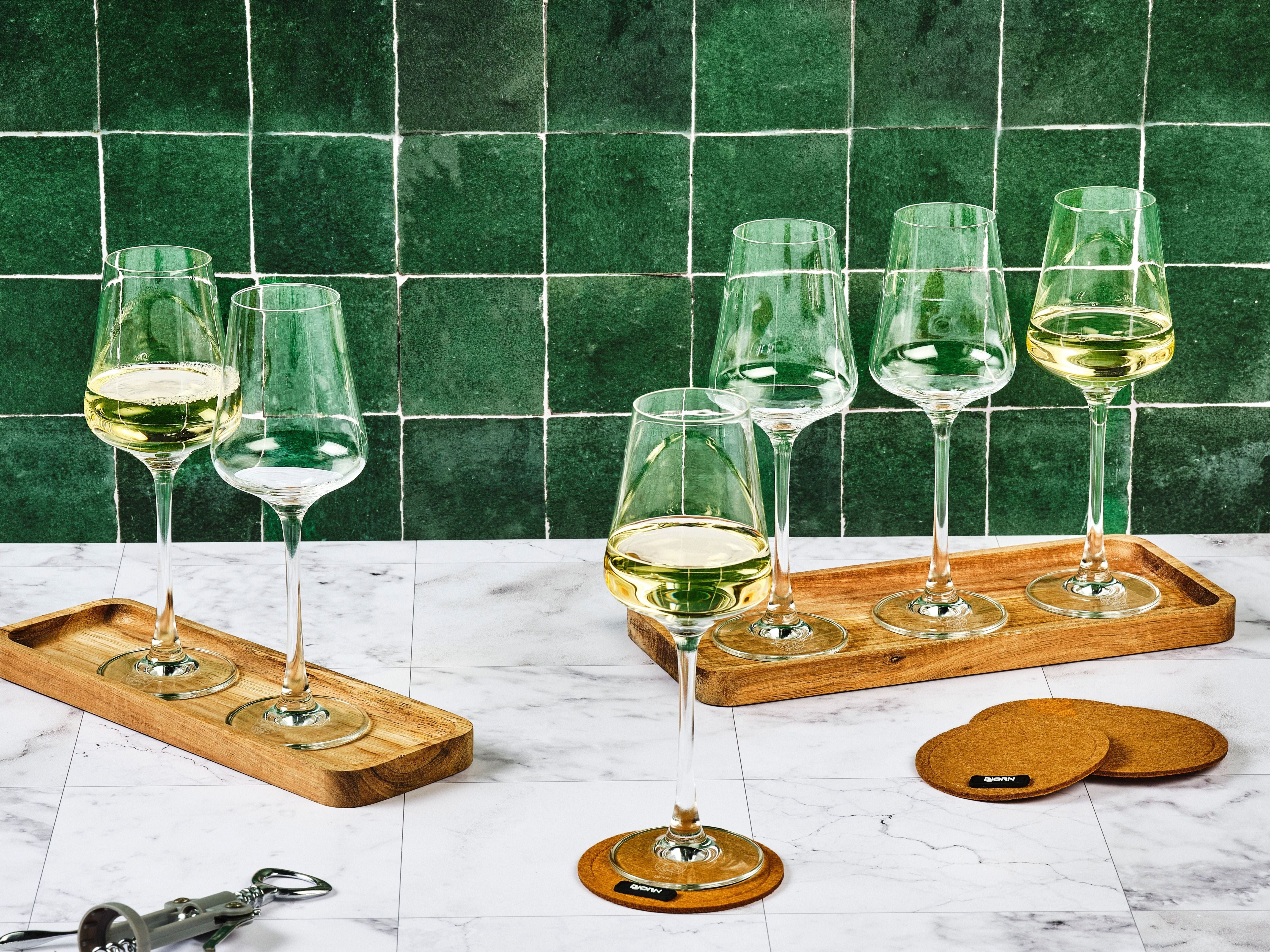 Verre à pied 34cl lagom - 6 pièces BJORN Transparent