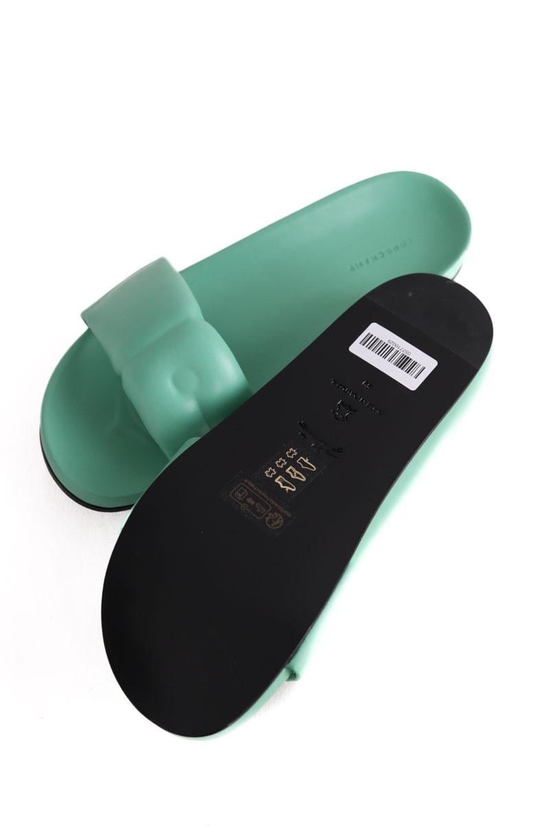 Mules LONGCHAMP - Seconde Main Green