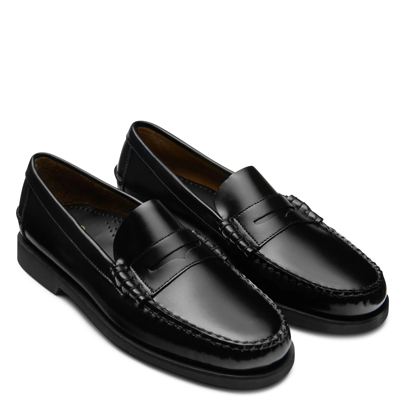 Leather loafers SEBAGO Black