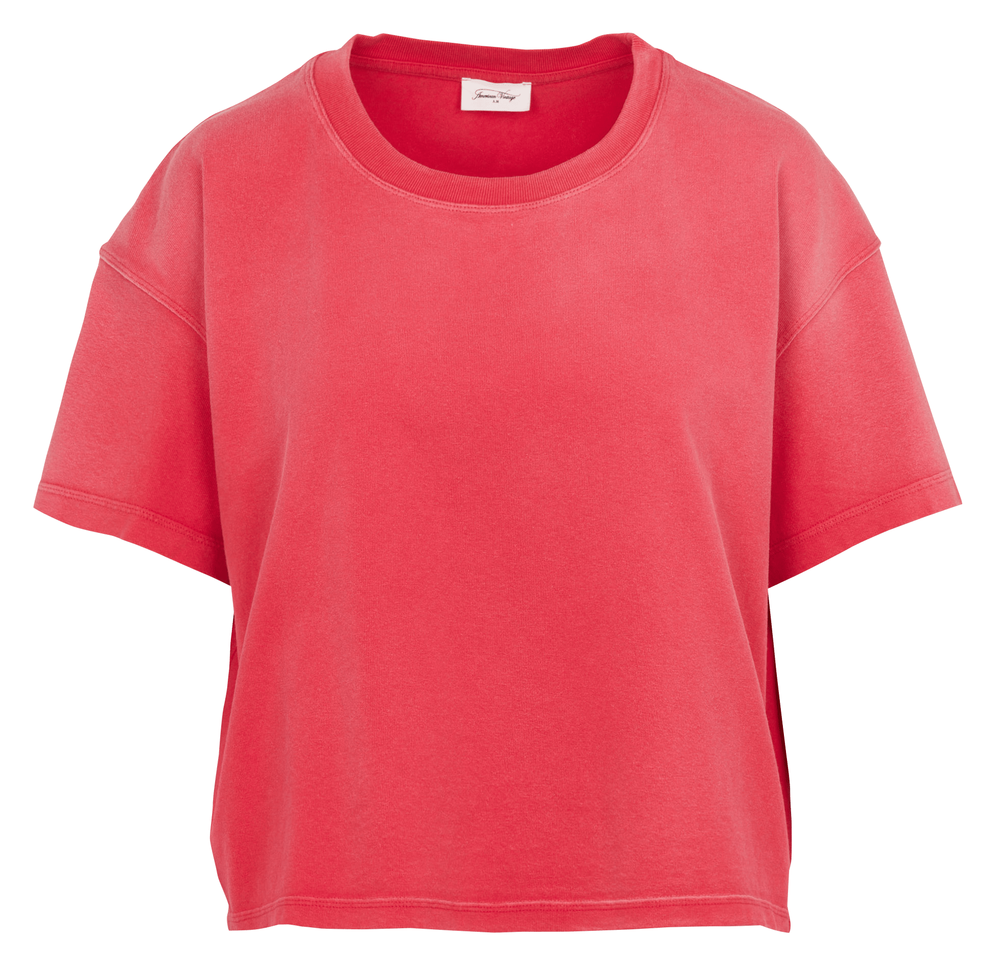 Weit geschnittenes T-Shirt AMERICAN VINTAGE Rot