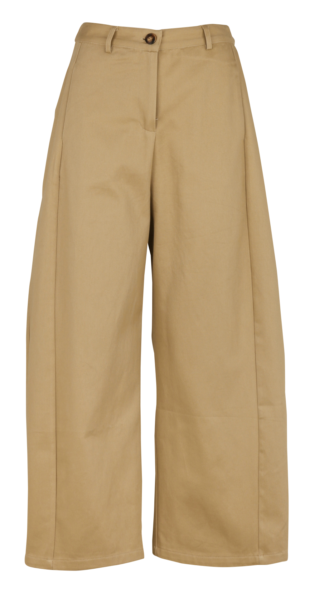 Barell cotton trousers LA PETITE ETOILE Beige