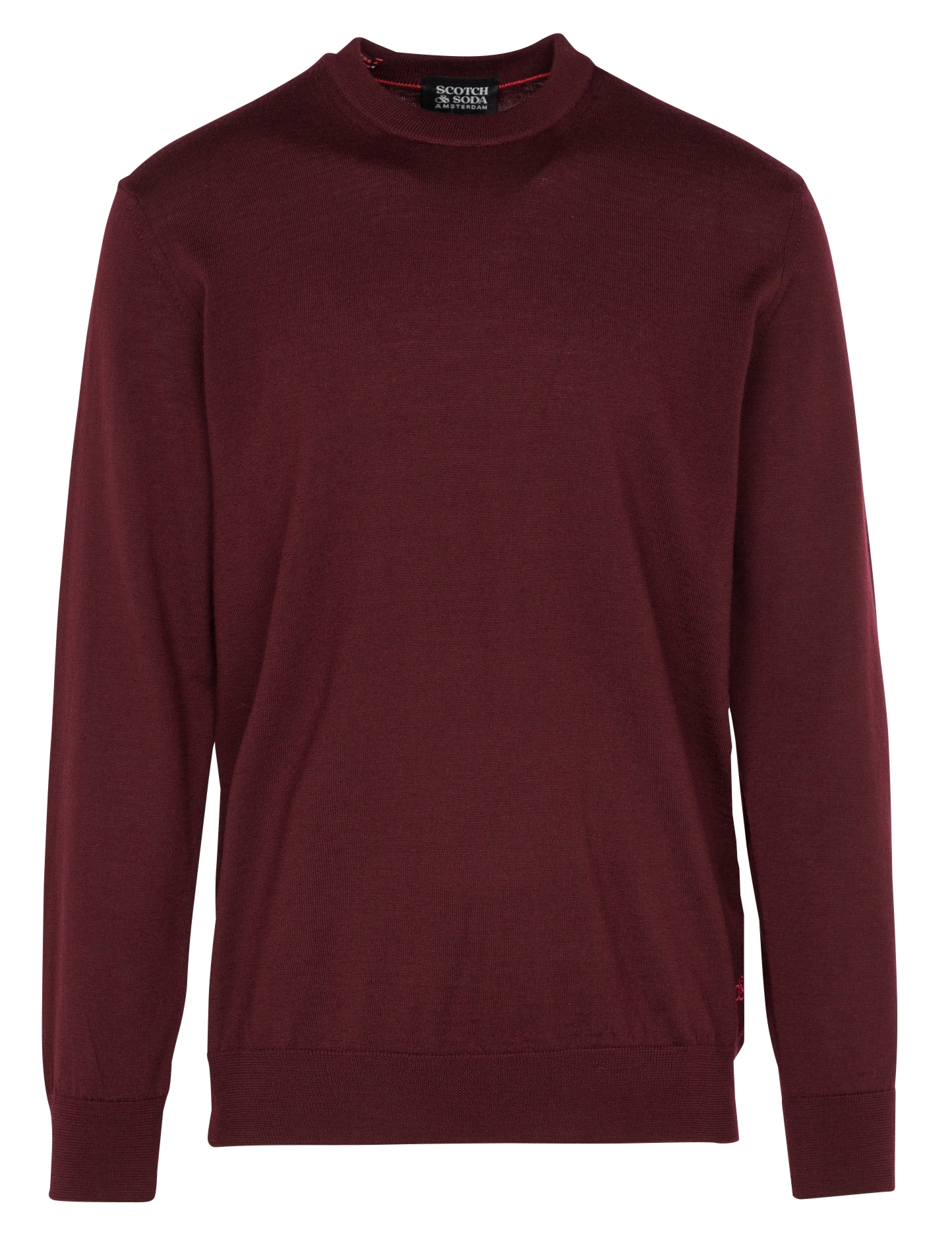 Regular-fit Round-neck Merino Wool 