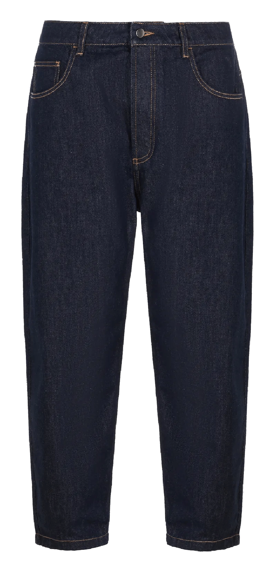 Loose-fit, katoenen jeans SAISON 1865 Blauw
