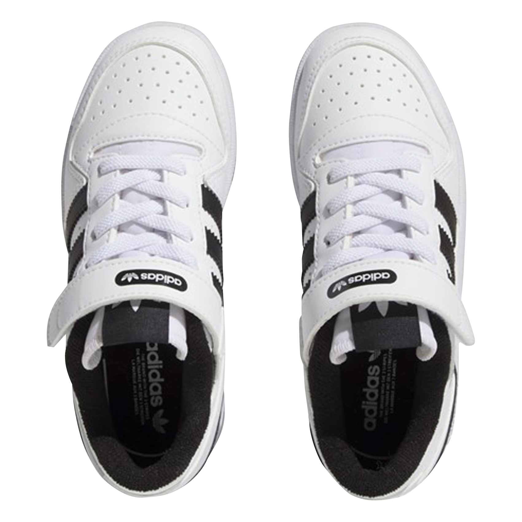 Baskets basses en cuir  ADIDAS Blanc