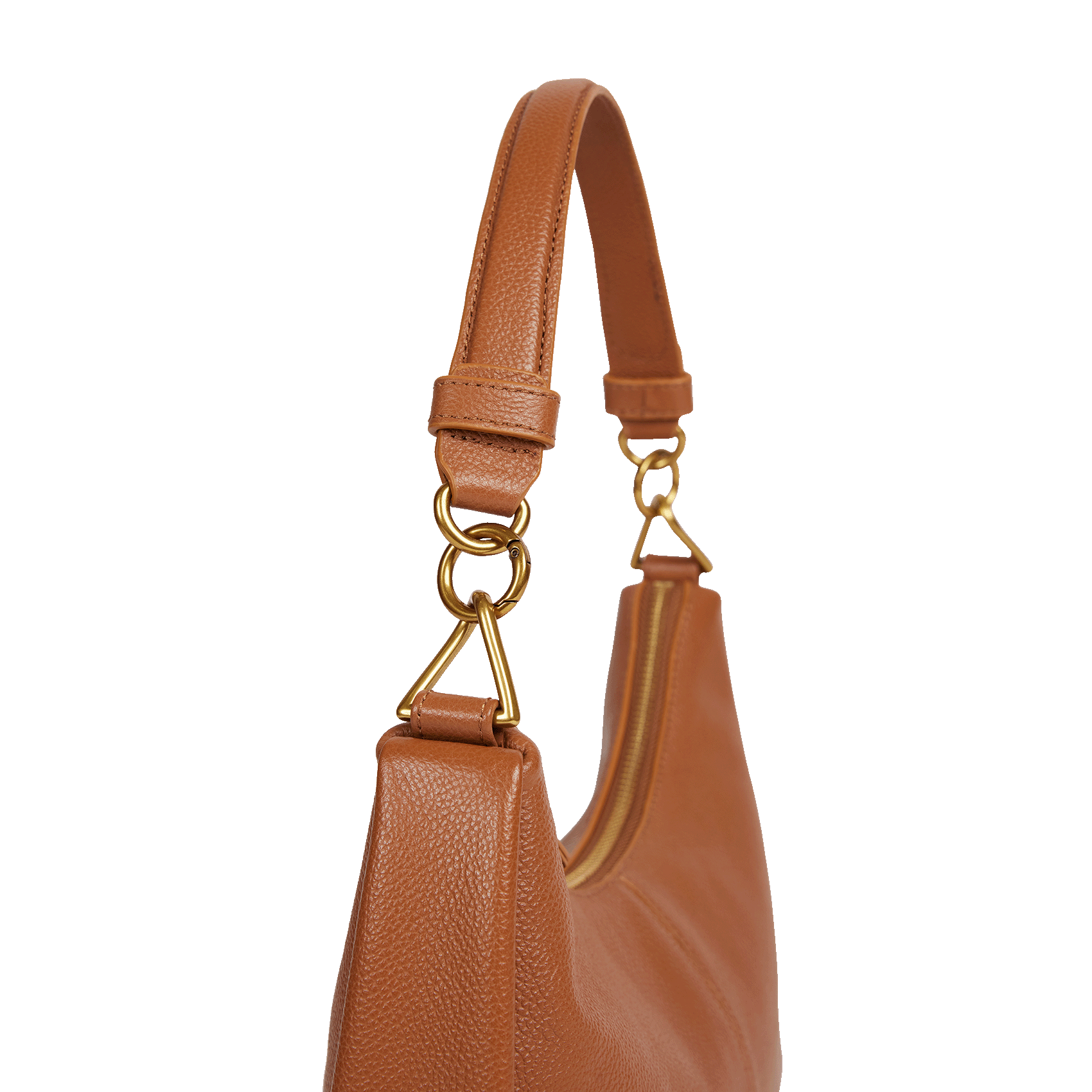 Sac à main en cuir NAT & NIN Marron