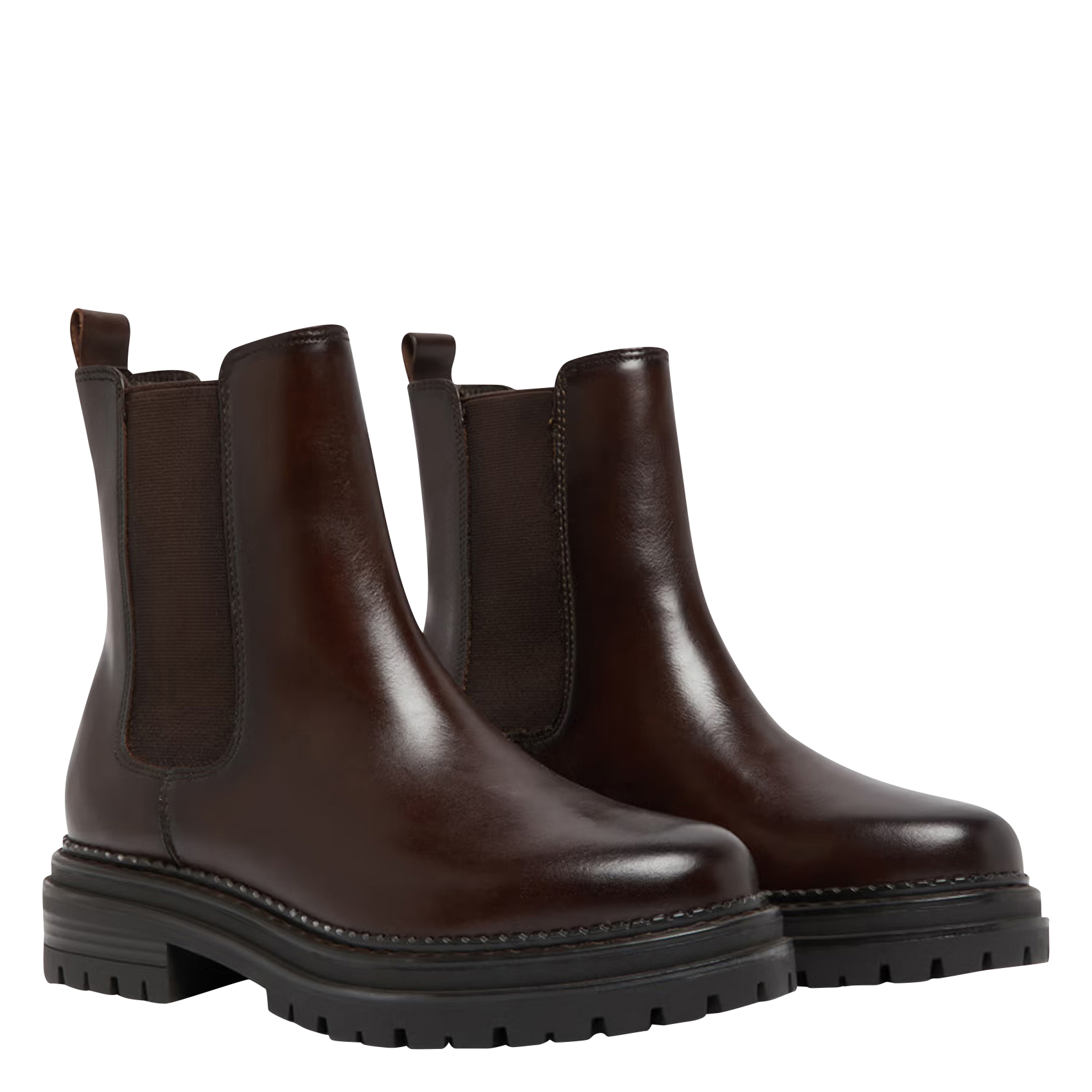 Albert leather boots JONAK Red