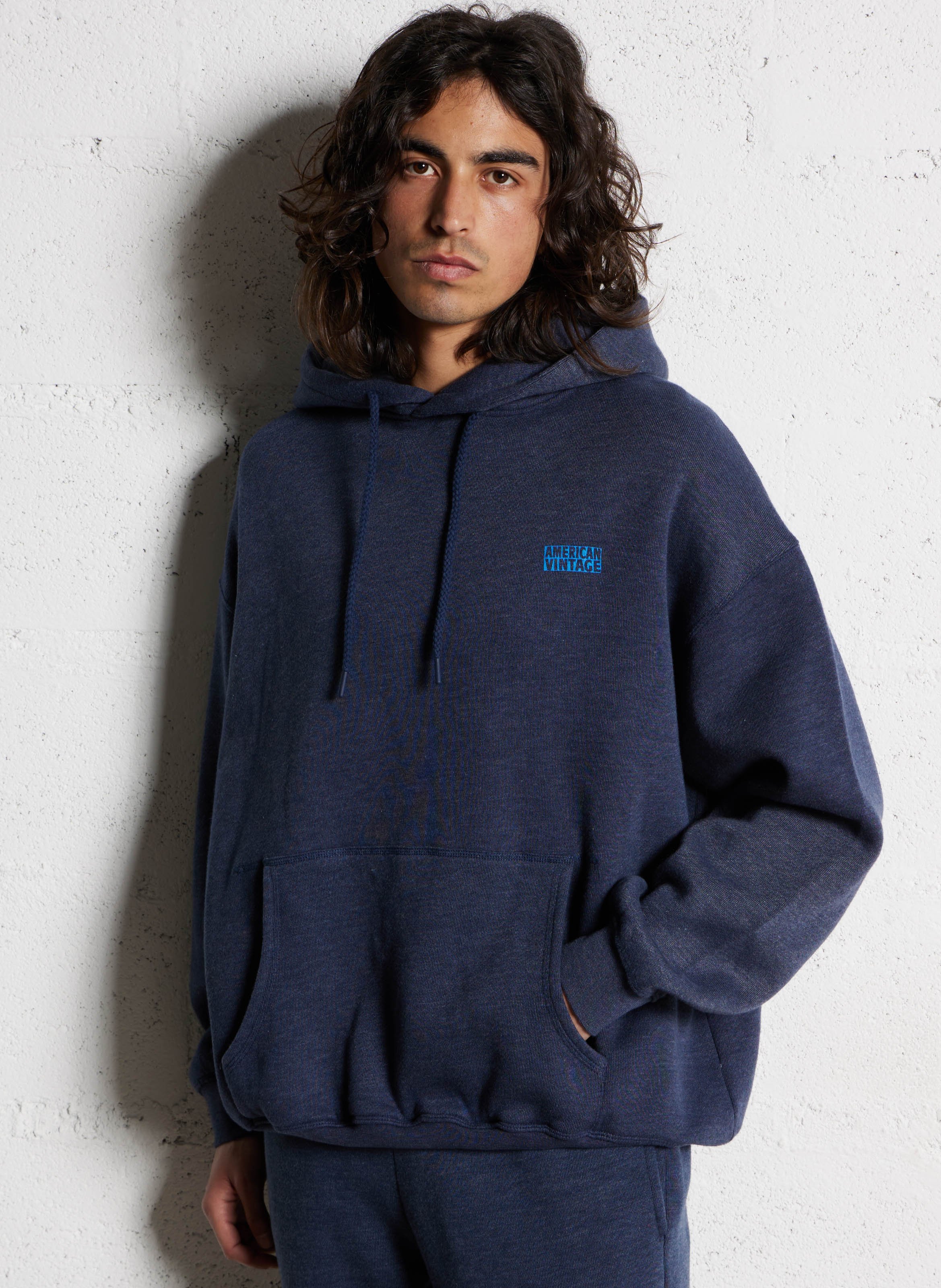 Doven Sweat American Vintage Femme Oversized Sweatshirt In Blended