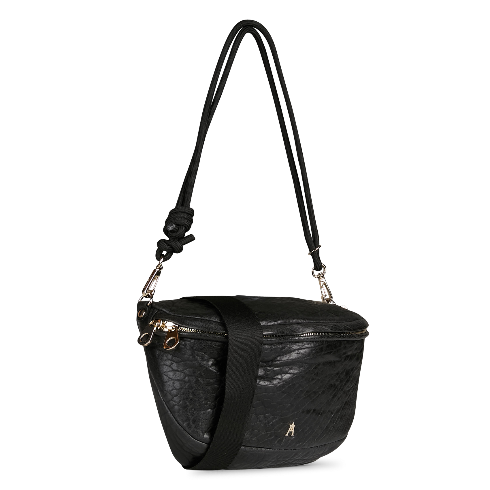 Sac banane en cuir CRAIE STUDIO Noir