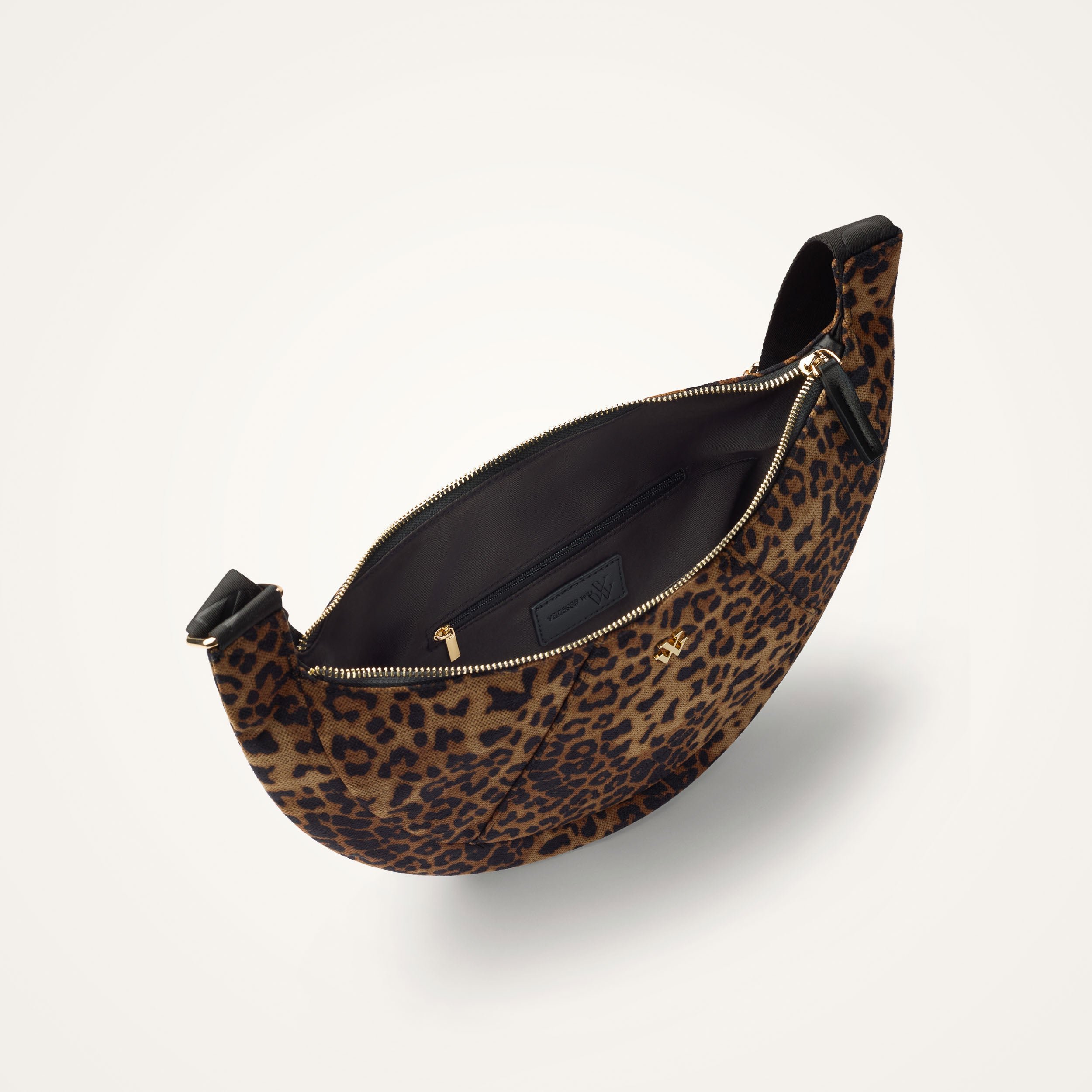 Sac banane en nylon VANESSA WU Marron