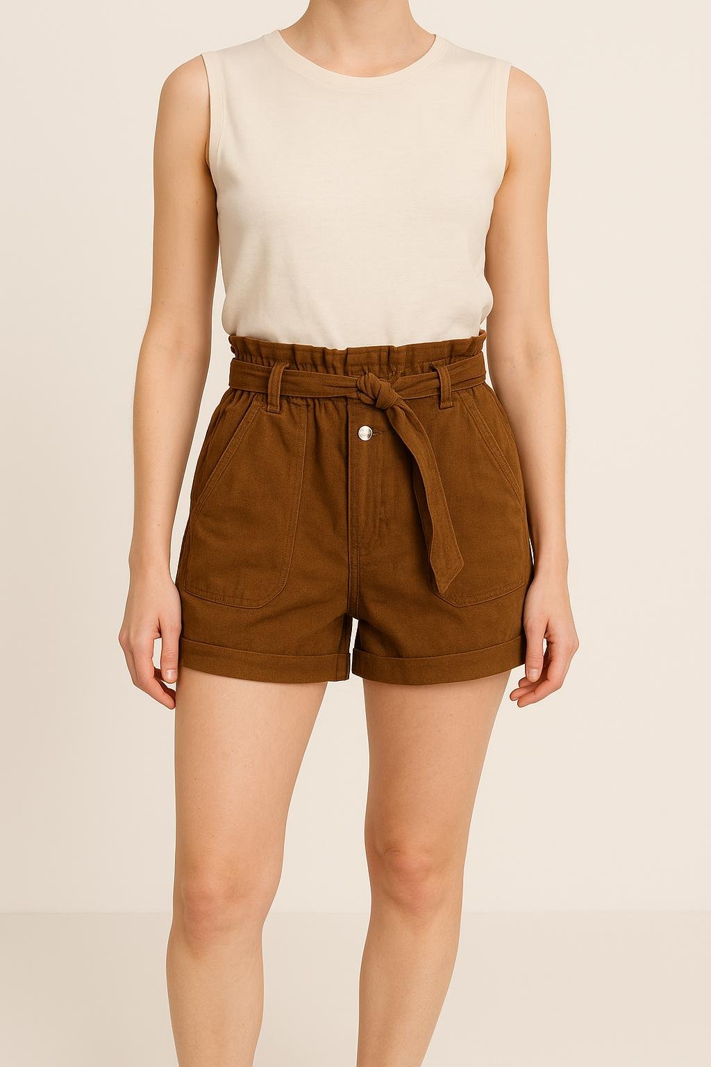 Shorts ORTA - Seconde main Brown