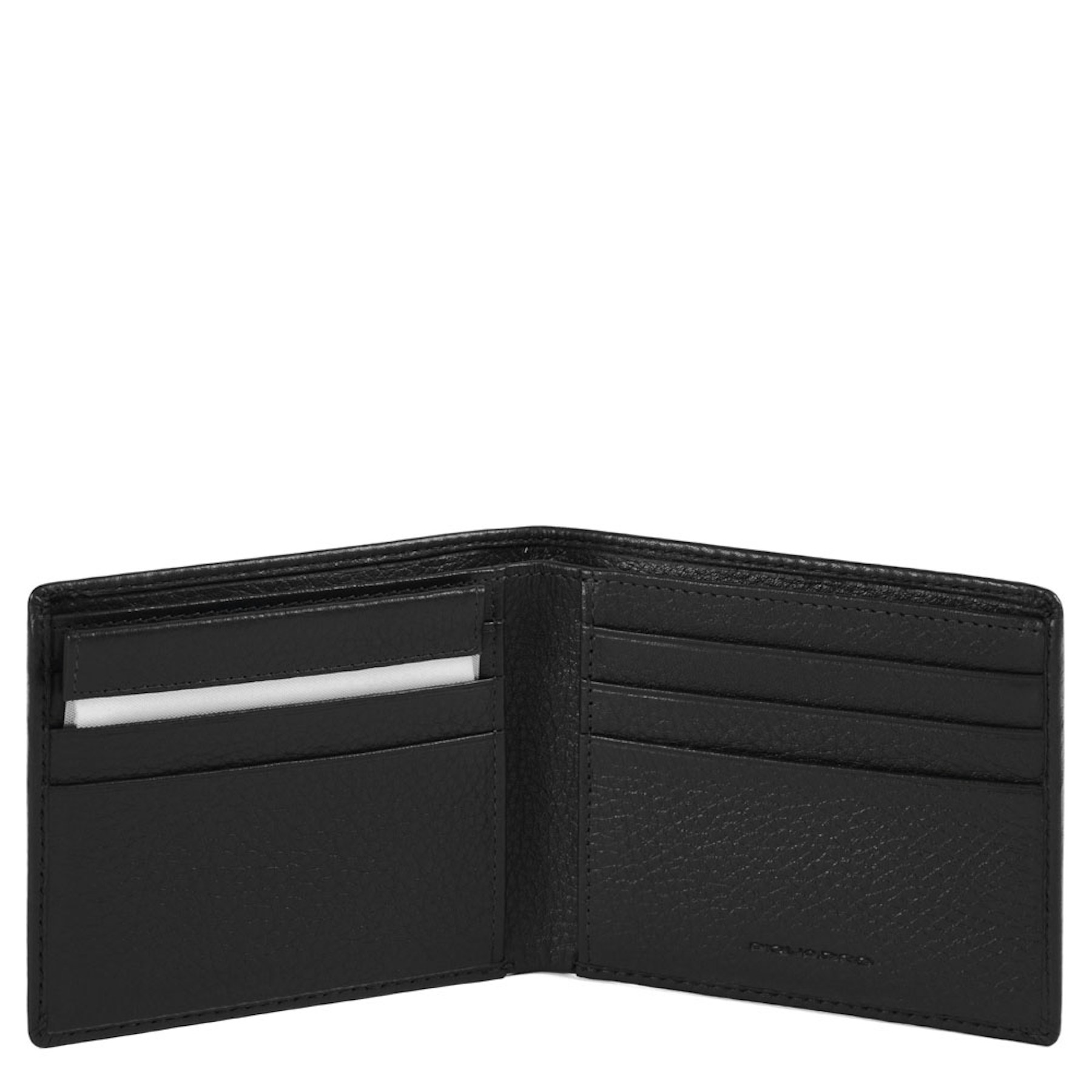 Babylon leather wallet PIQUADRO Black