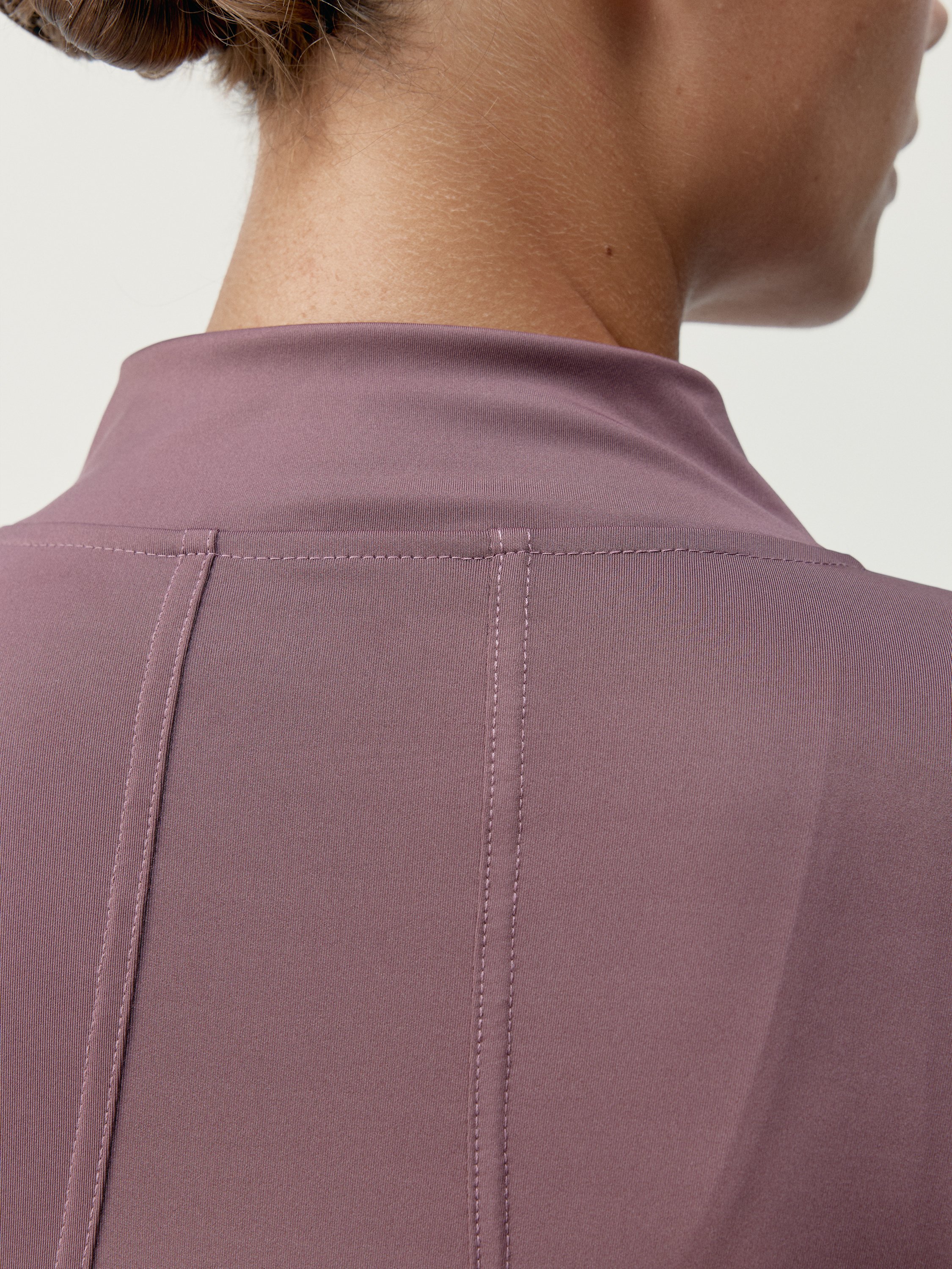 Outer jacket with hidden pockets BORN LIVING YOGA Pink