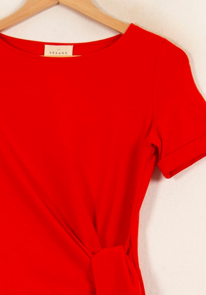 Midi dress SEZANE - Seconde main Red