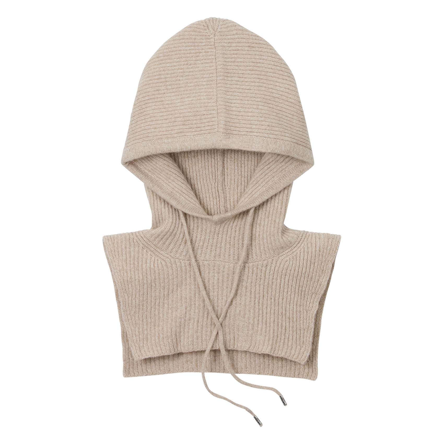 Col amovible en cachemire recyclé mélangé BA&SH Beige