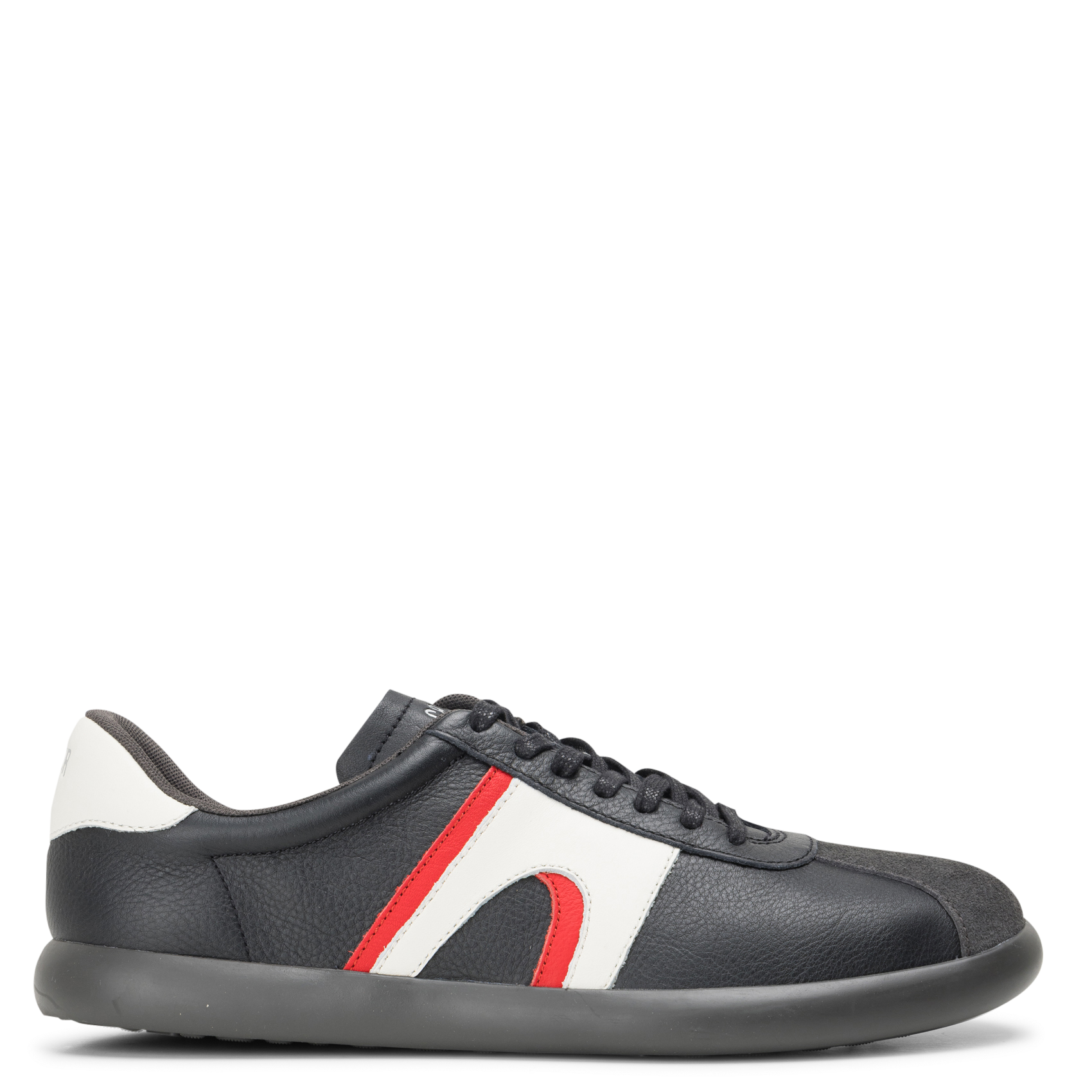 Baskets basses plates en cuir CAMPER Noir