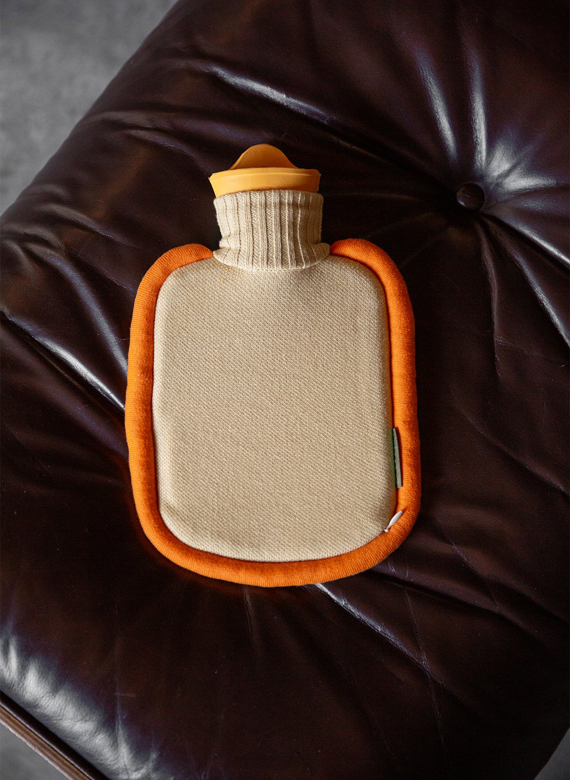 Bouillotte tricotée en coton bio SUITE702 Rose