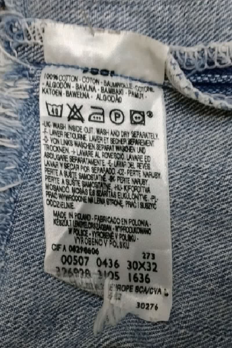 Shorts LEVI'S - Seconde main Blue