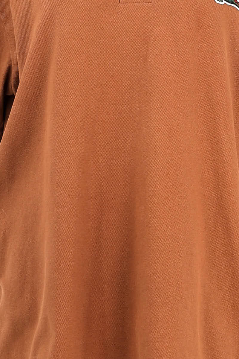 Polo shirt LACOSTE - SECONDE MAIN Brown