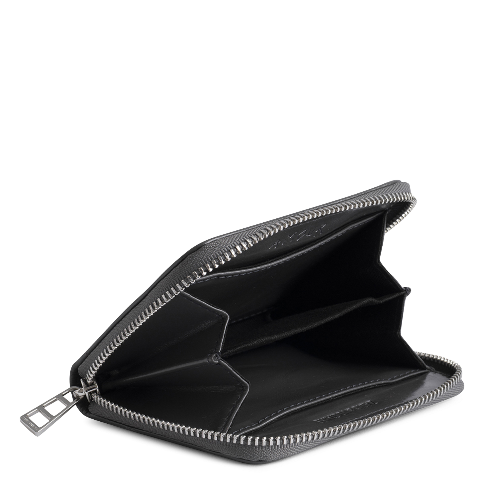 Portefeuille en cuir imprimé ZADIG&VOLTAIRE Gris