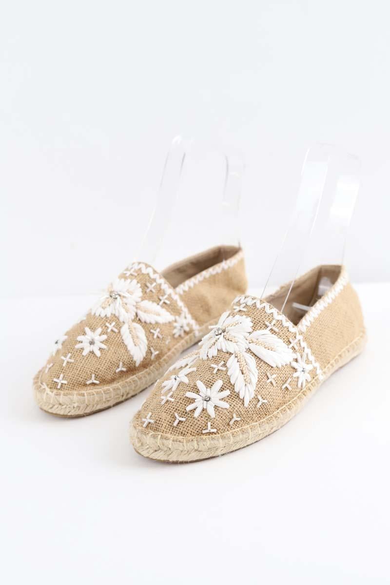 Espadrilles ANTIK BATIK - Seconde Main Beige