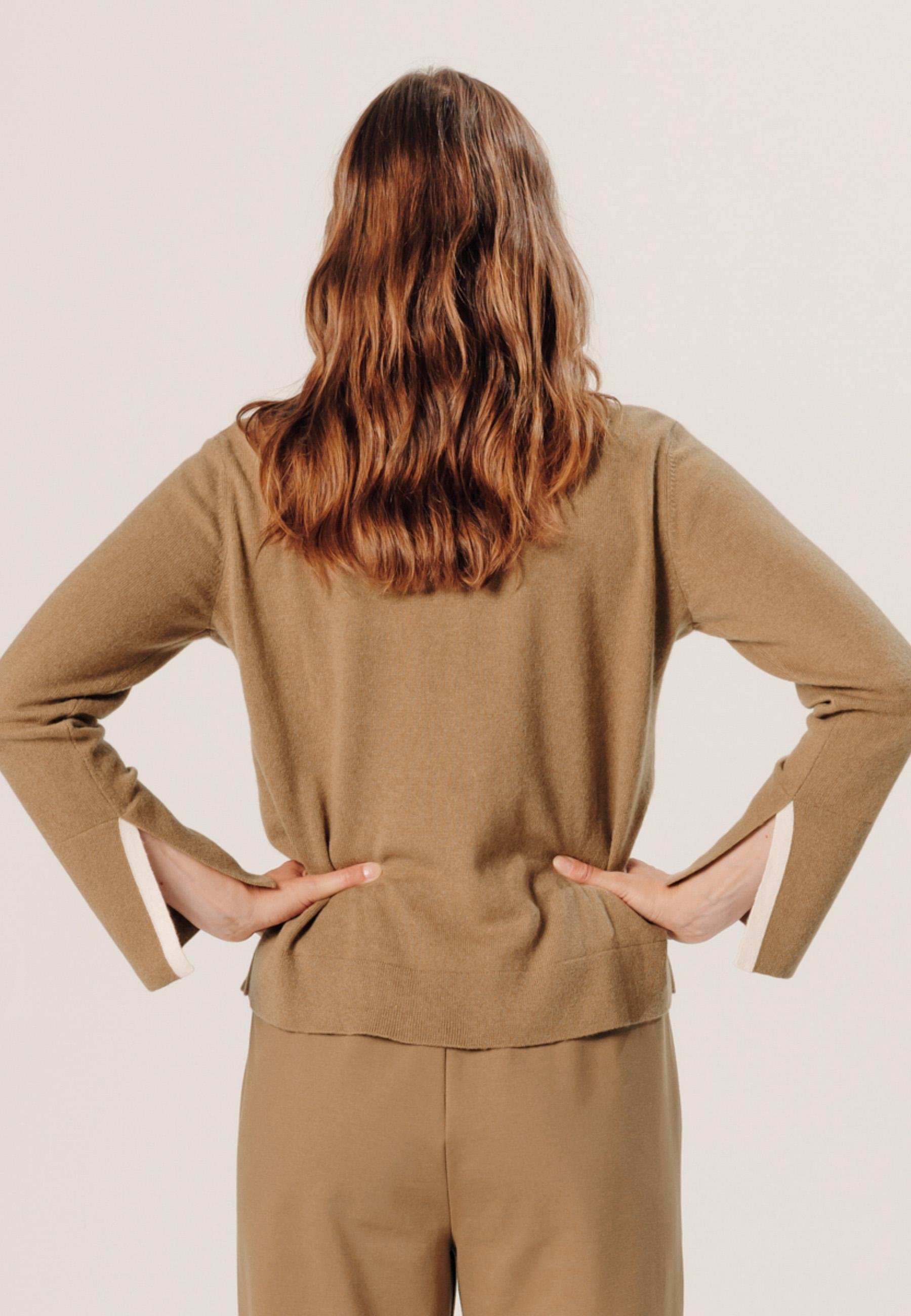 Cashmere sweater RODIER Brown