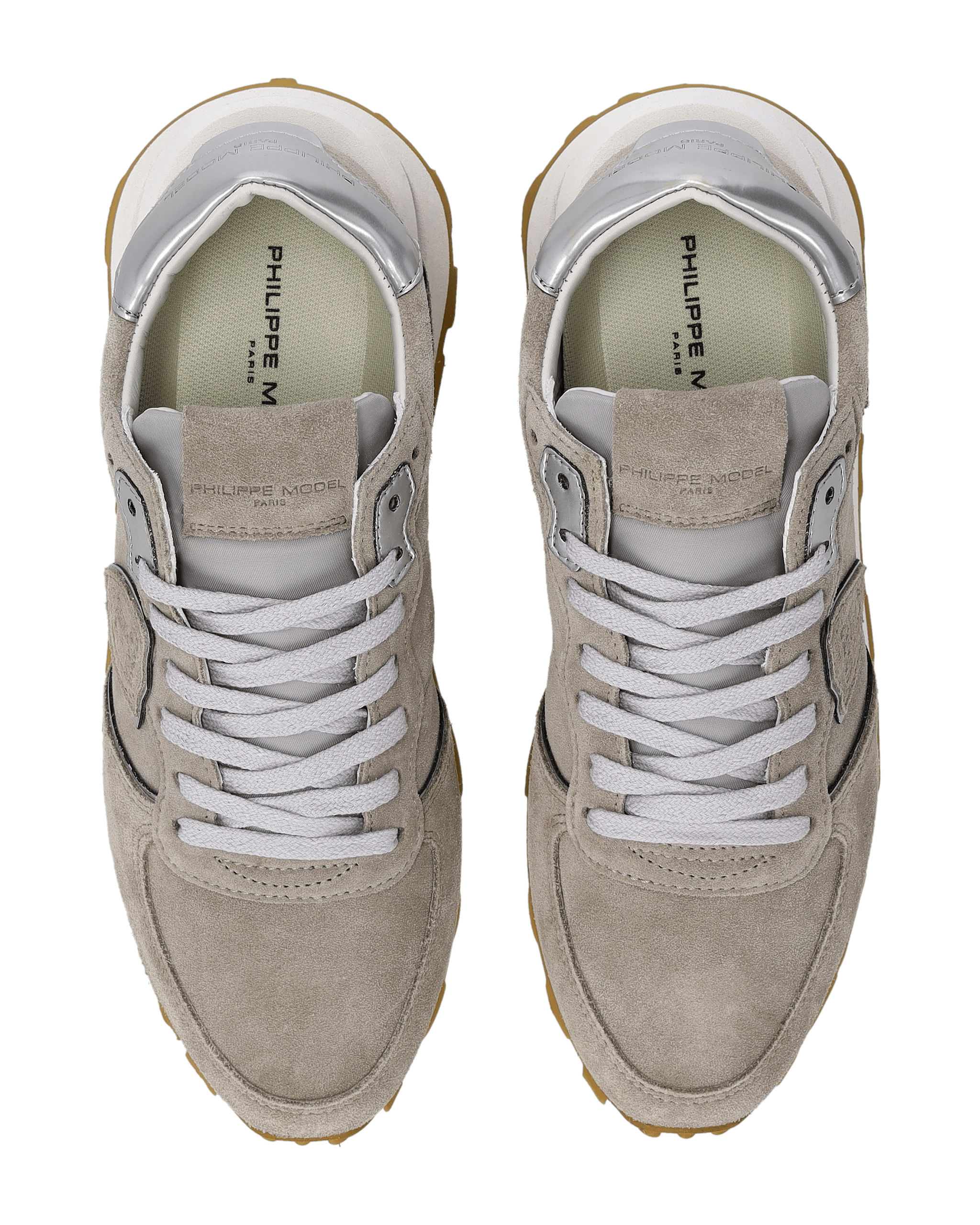 High-top running sneakers PHILIPPE MODEL Grey