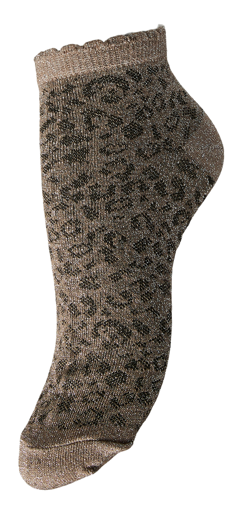 Chaussettes en coton bio mélangé PIECES Gris