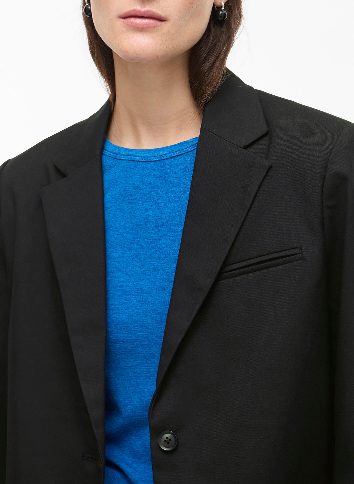 Oversized blazer ROUGE EDIT Grijs