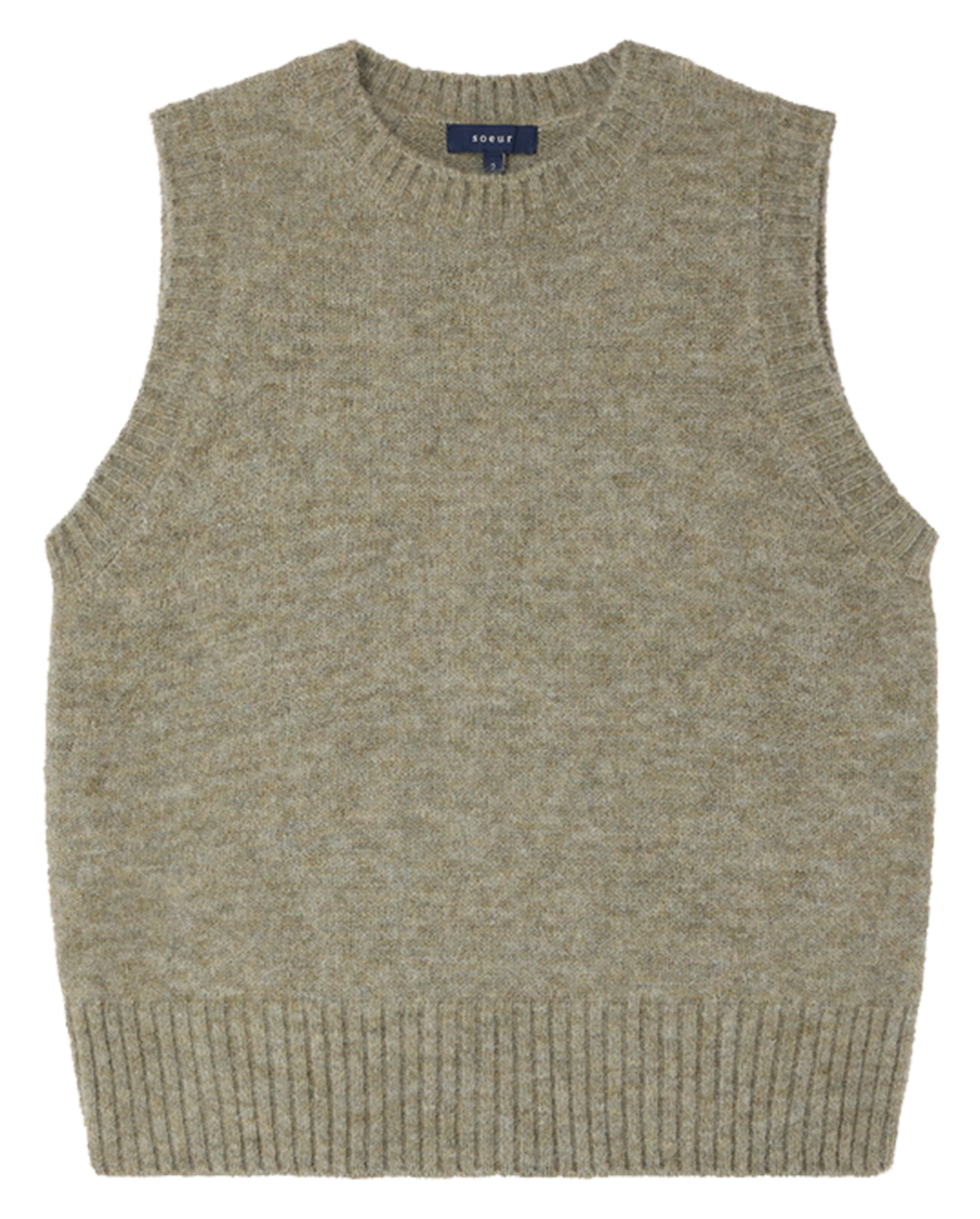 Pull droit sans manche col rond SOEUR