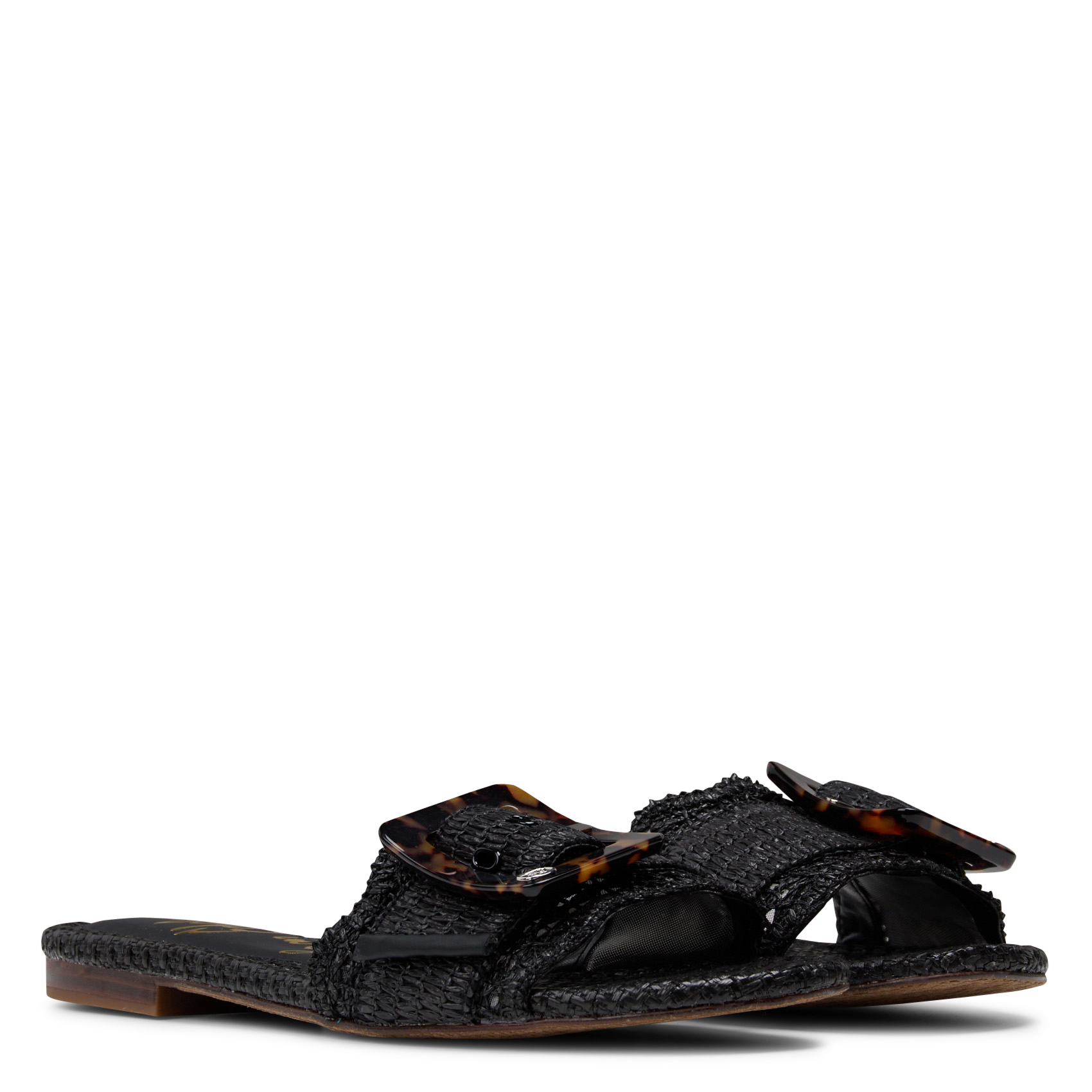 Platte sandalen SAM EDELMAN Zwart