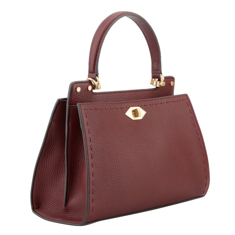 Handbag in calfskin Red