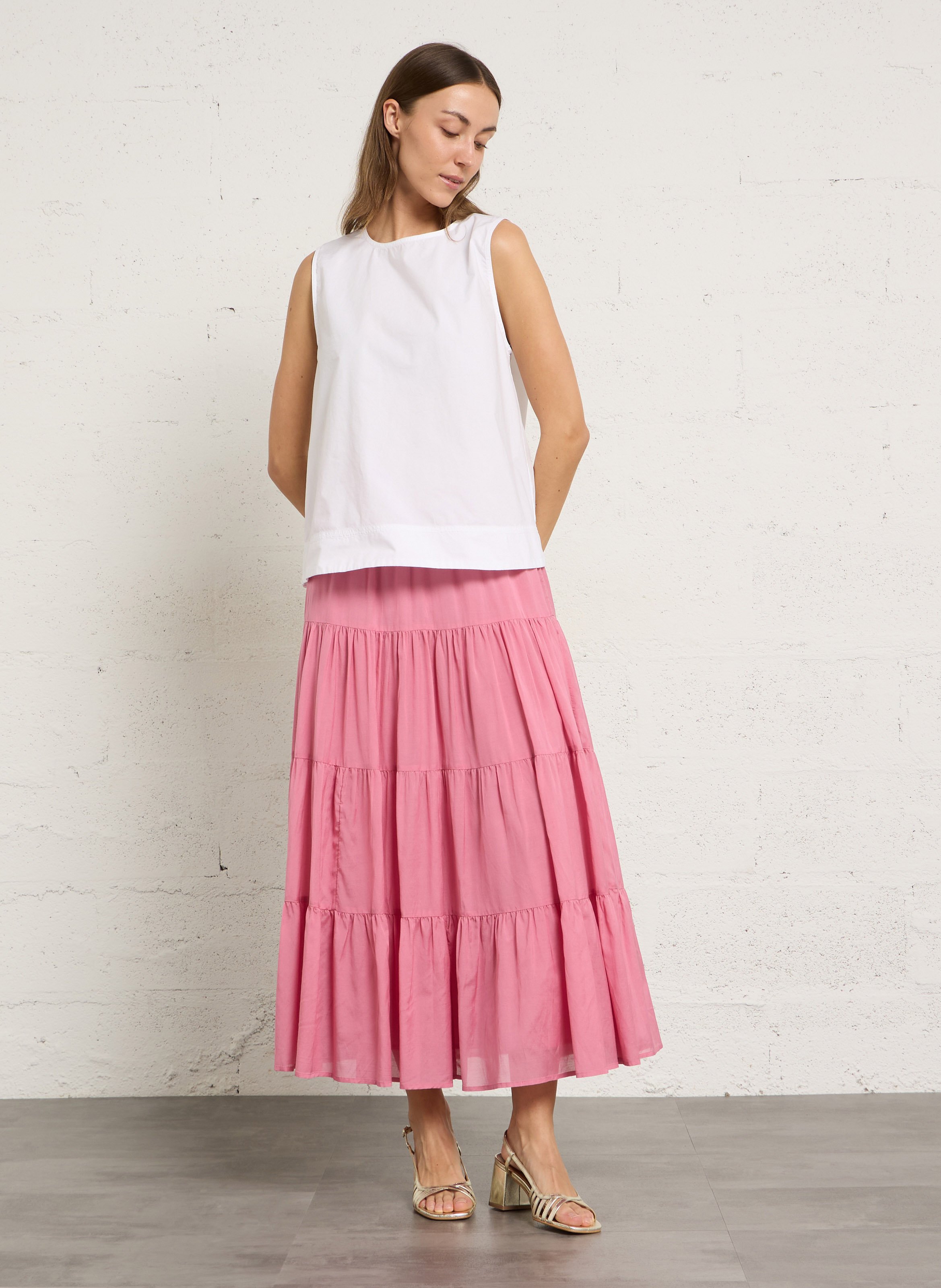 Caflo suede high sandals MELLOW YELLOW Golden