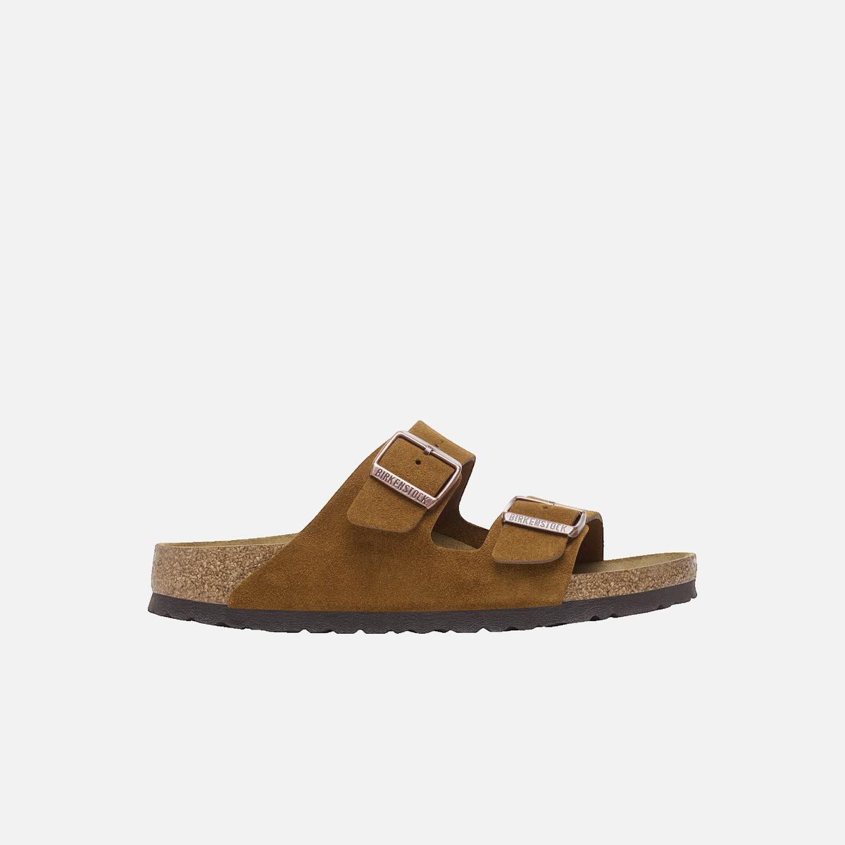 Arizona flat sandals BIRKENSTOCK Brown