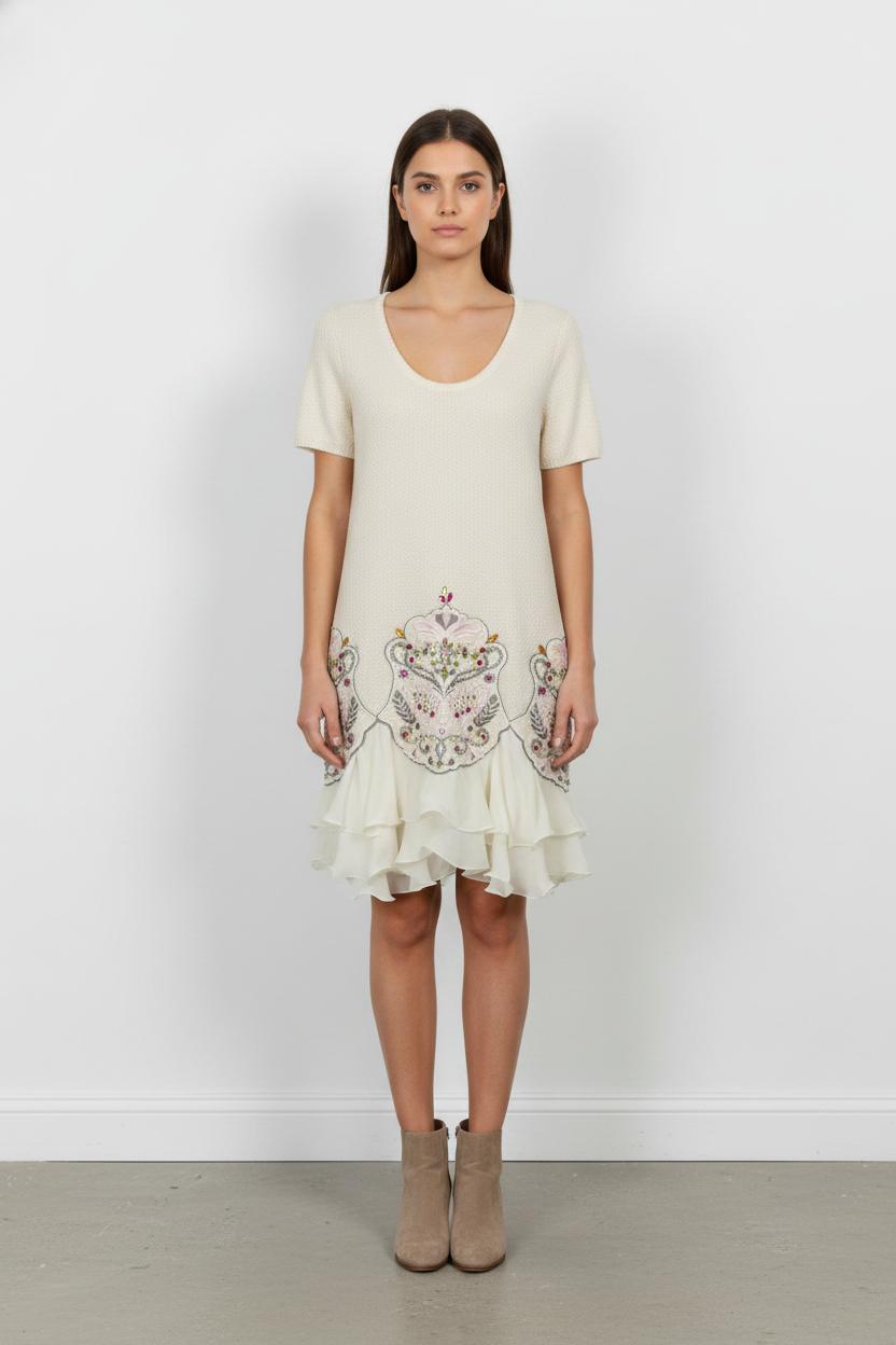 Robe courte & midi Manoush - Seconde Main Beige